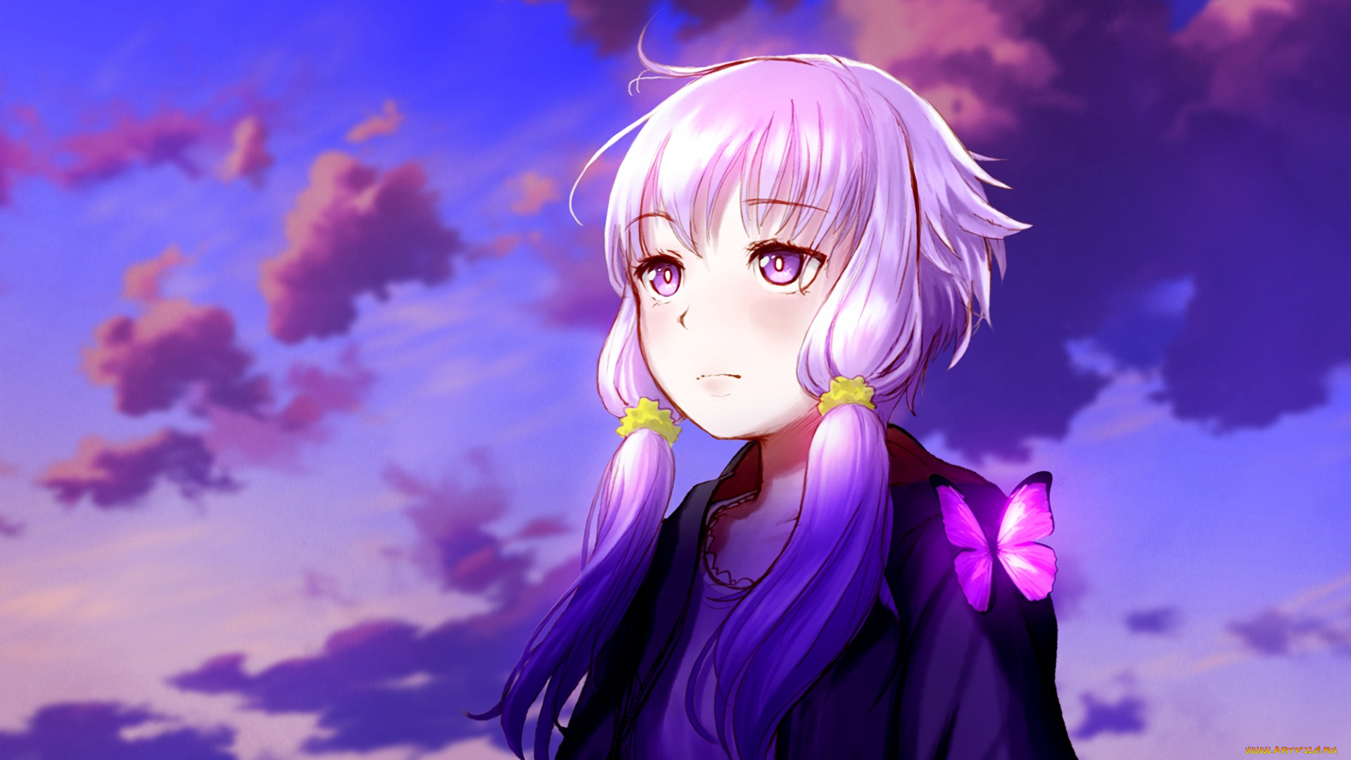 аниме, vocaloid, yuzuki, yukari