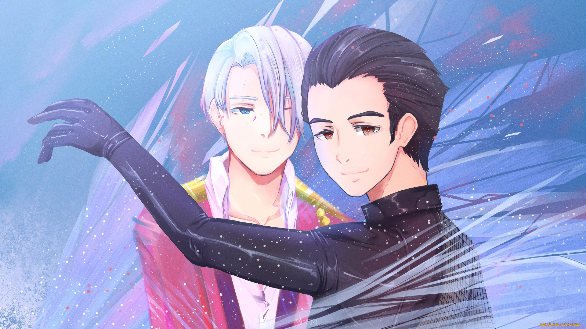 аниме, yuri, on, ice, виктор, никифоров, юри, катсуки