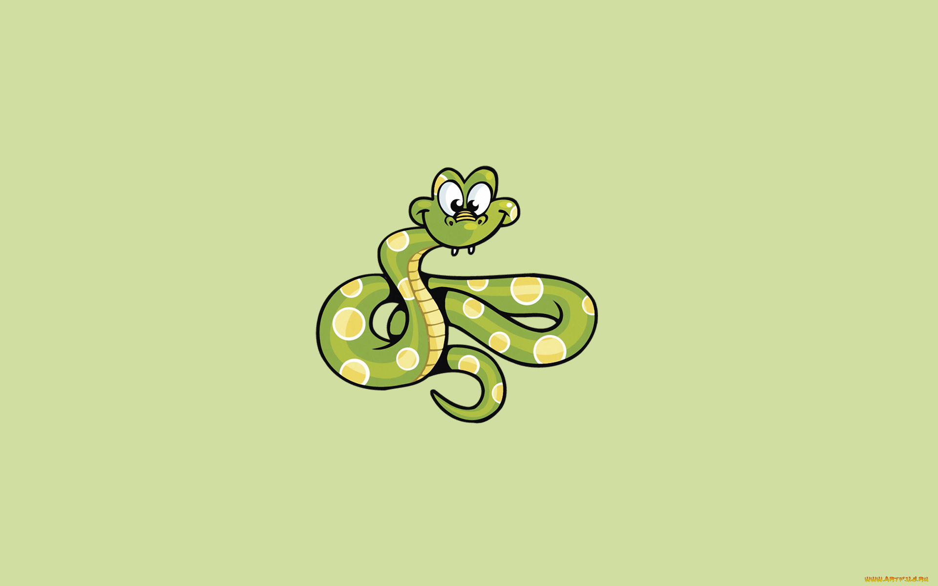 рисованное, минимализм, светлый, фон, змея, snake
