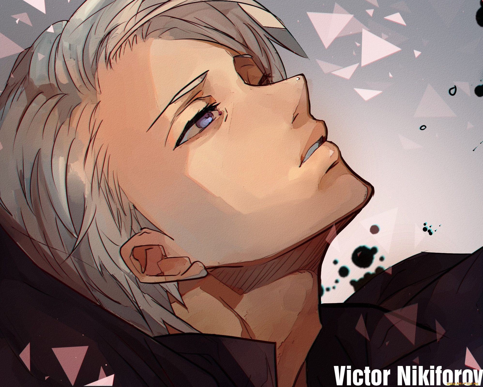 аниме, yuri, on, ice, victor, nikiforov