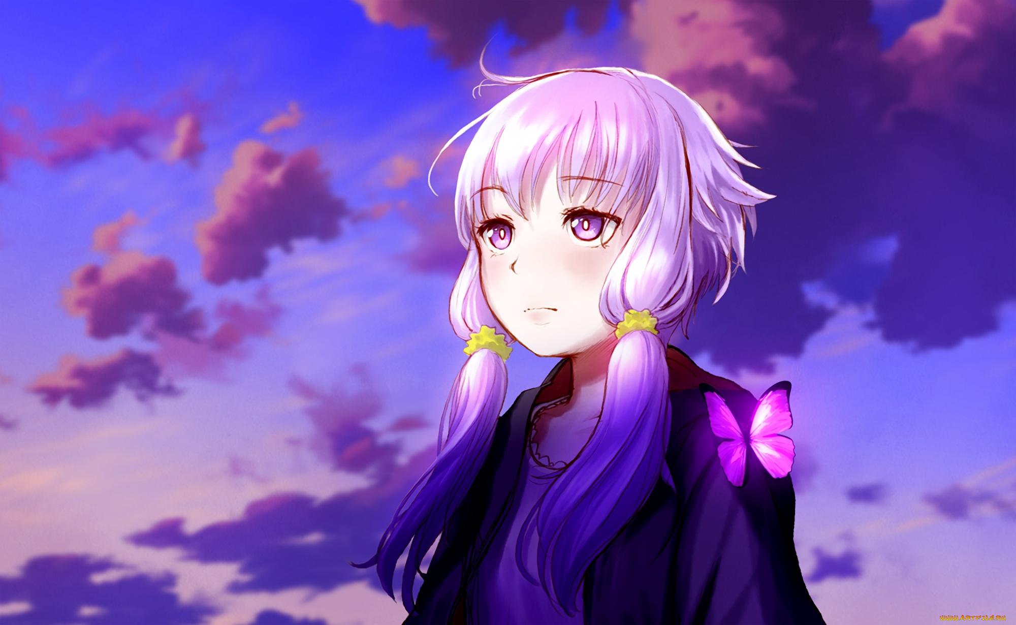 аниме, vocaloid, yuzuki, yukari