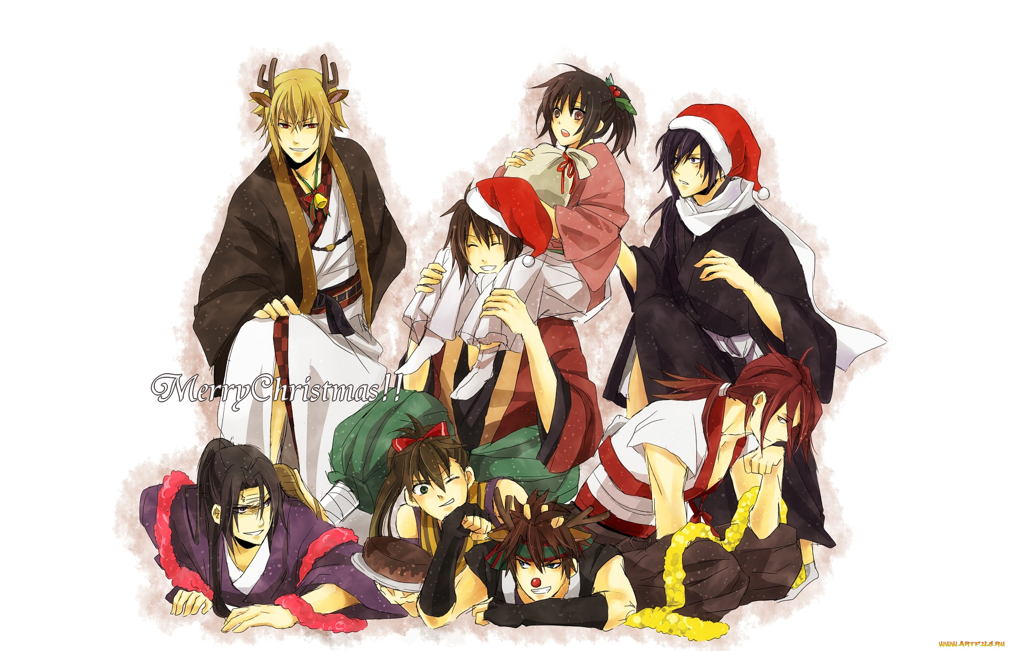 аниме, hakuouki, shinsengumi, kitan