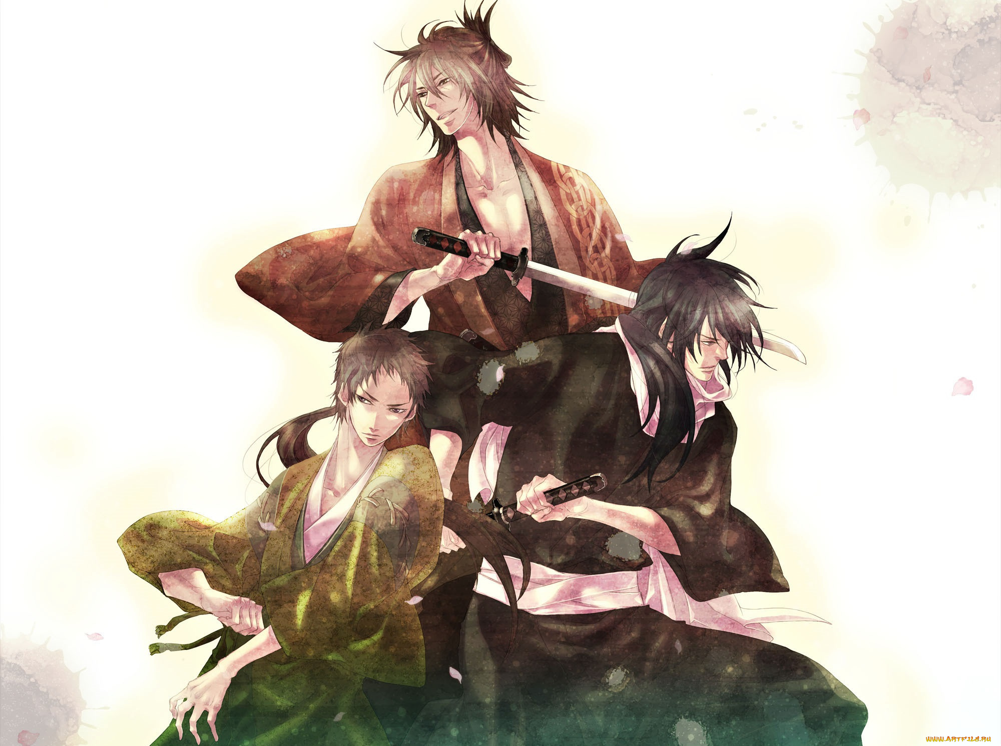 аниме, hakuouki, shinsengumi, kitan