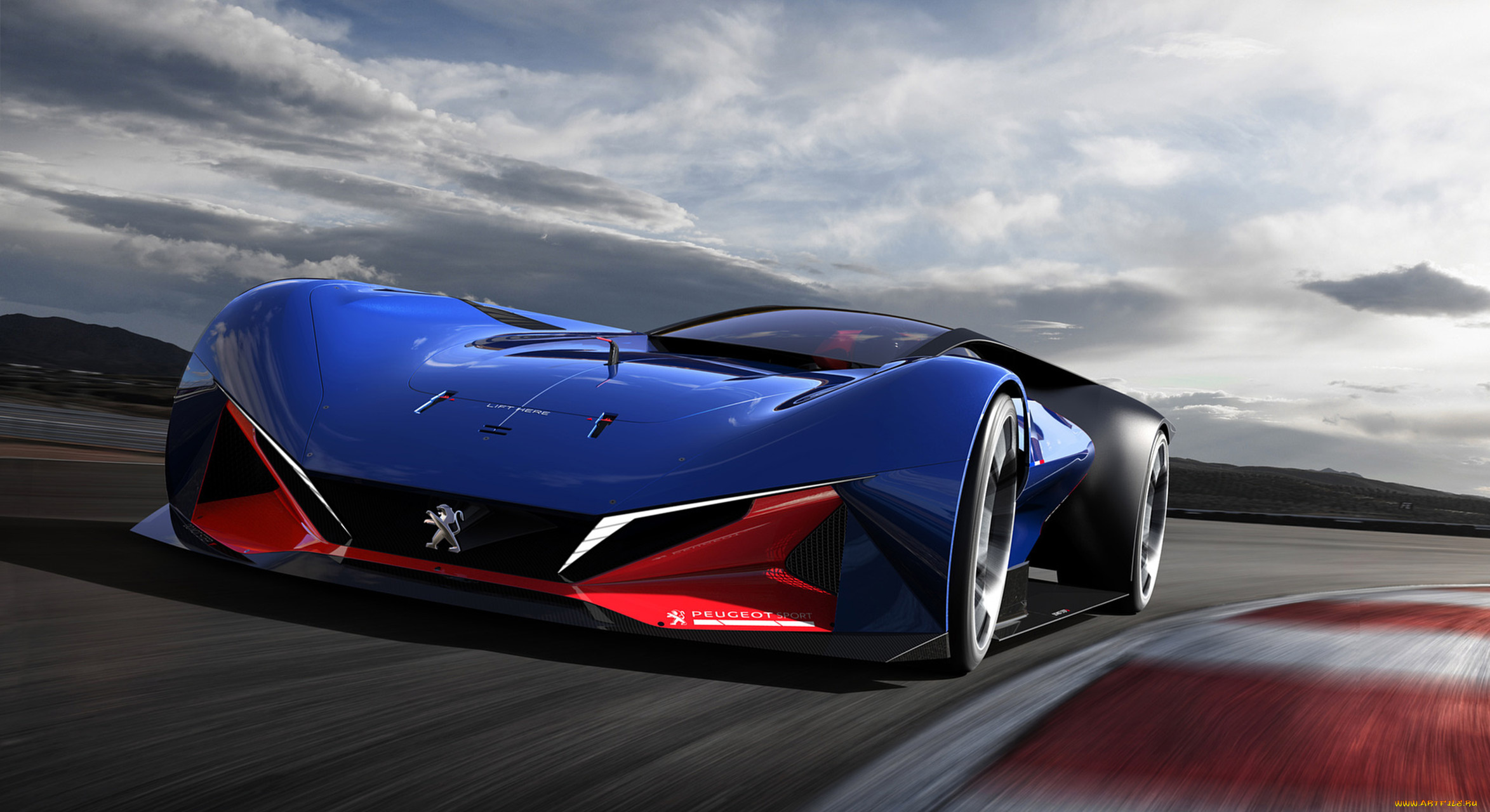 peugeot, l500-r, hybrid, concept, 2016, автомобили, peugeot, 2016, concept, hybrid, l500-r