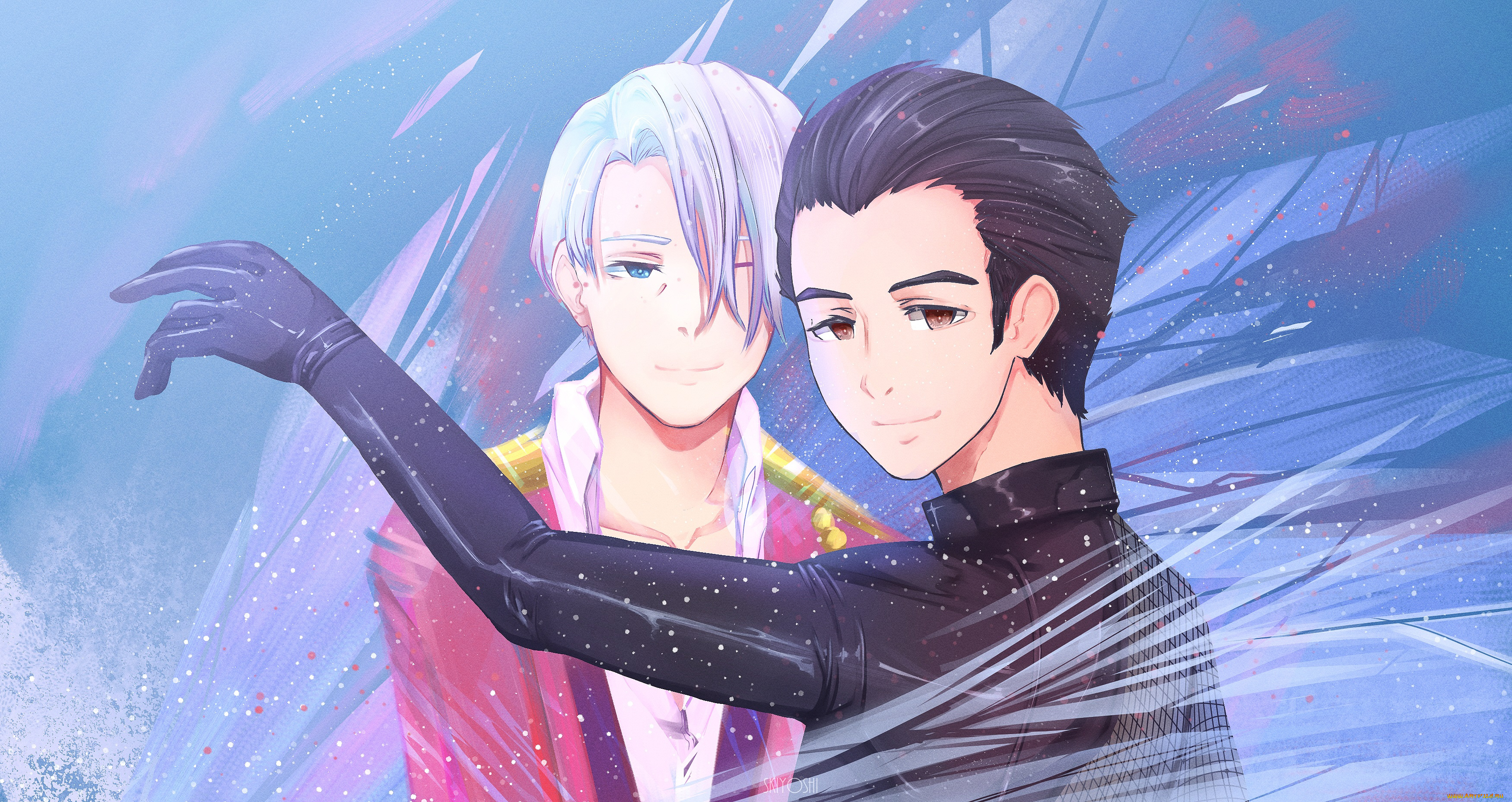 аниме, yuri, on, ice, виктор, никифоров, юри, катсуки