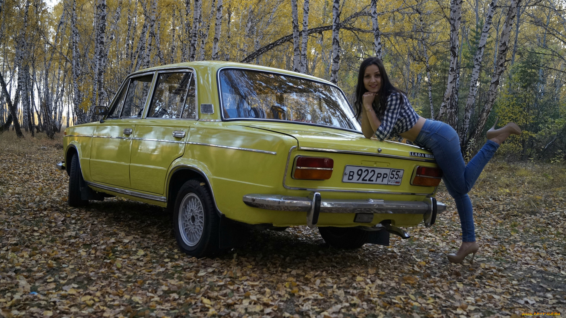 автомобили, -авто, с, девушками, lada, 2103