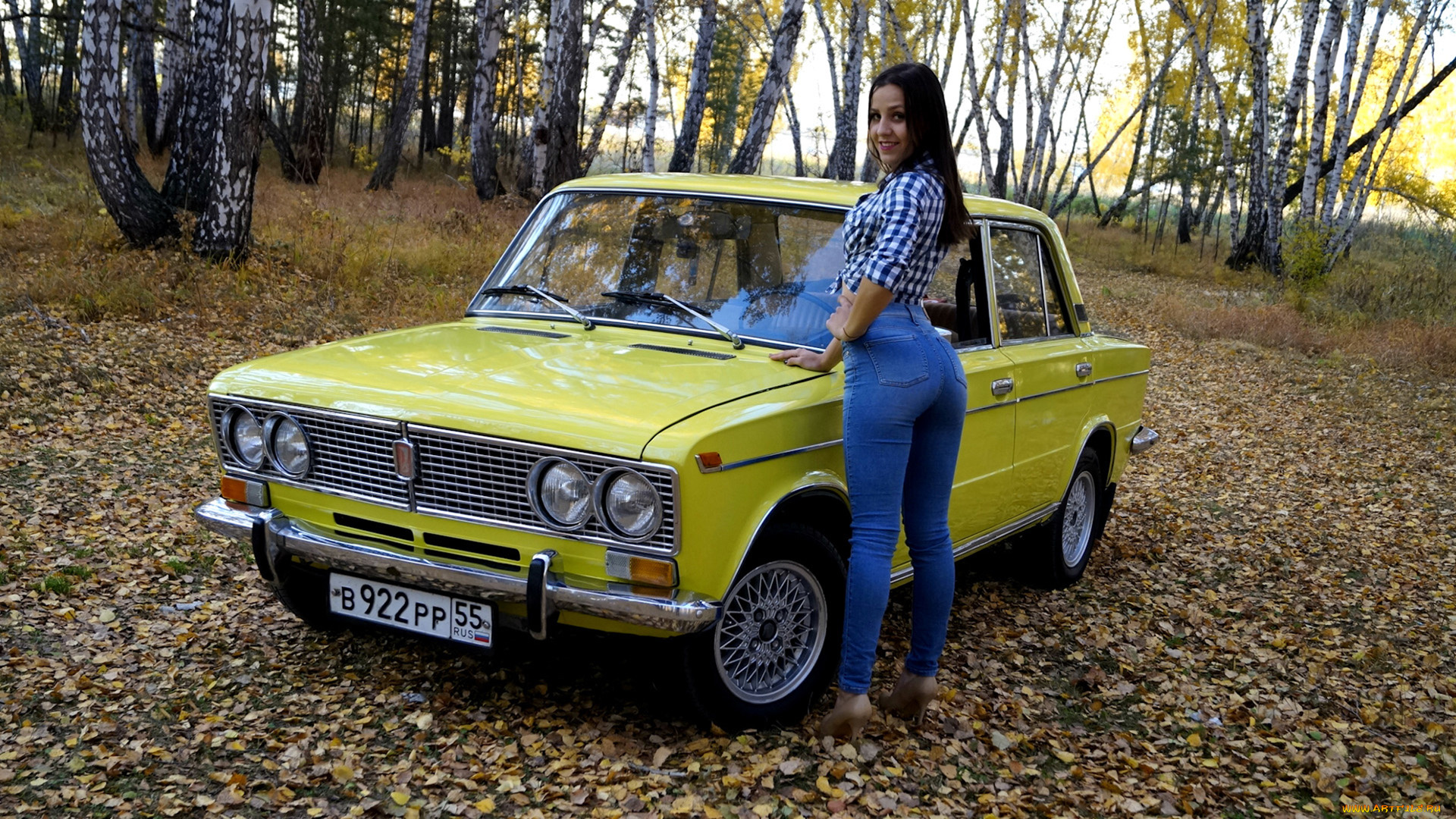 автомобили, -авто, с, девушками, lada, 2103