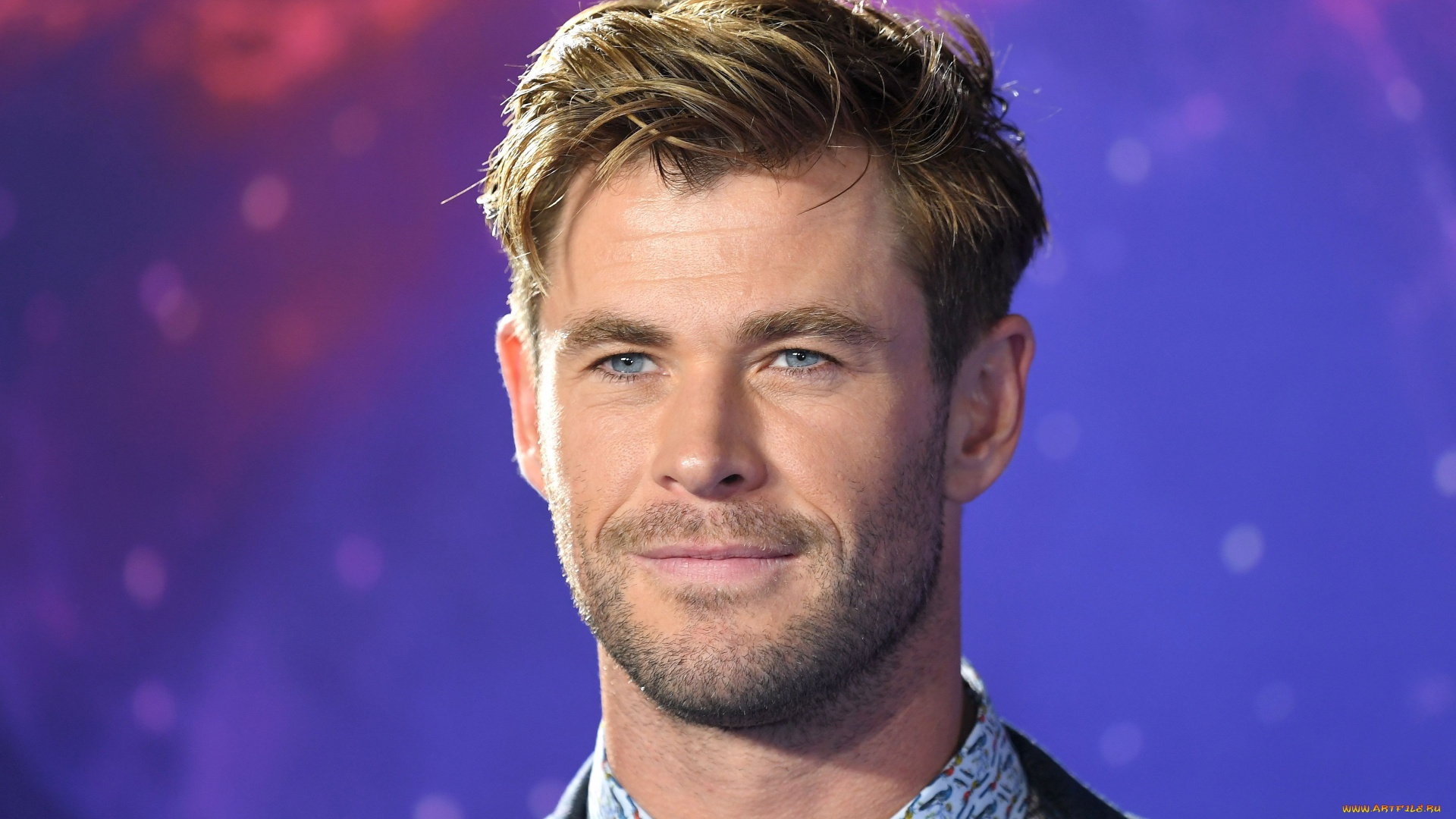 мужчины, chris, hemsworth, актер, лицо