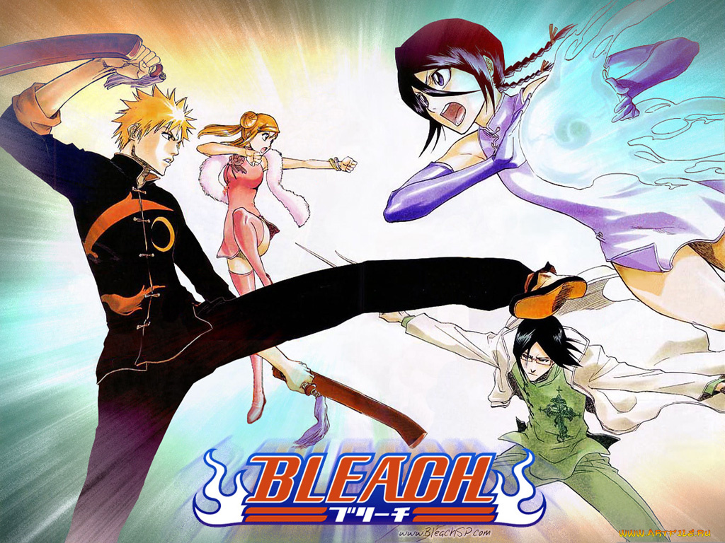 аниме, bleach