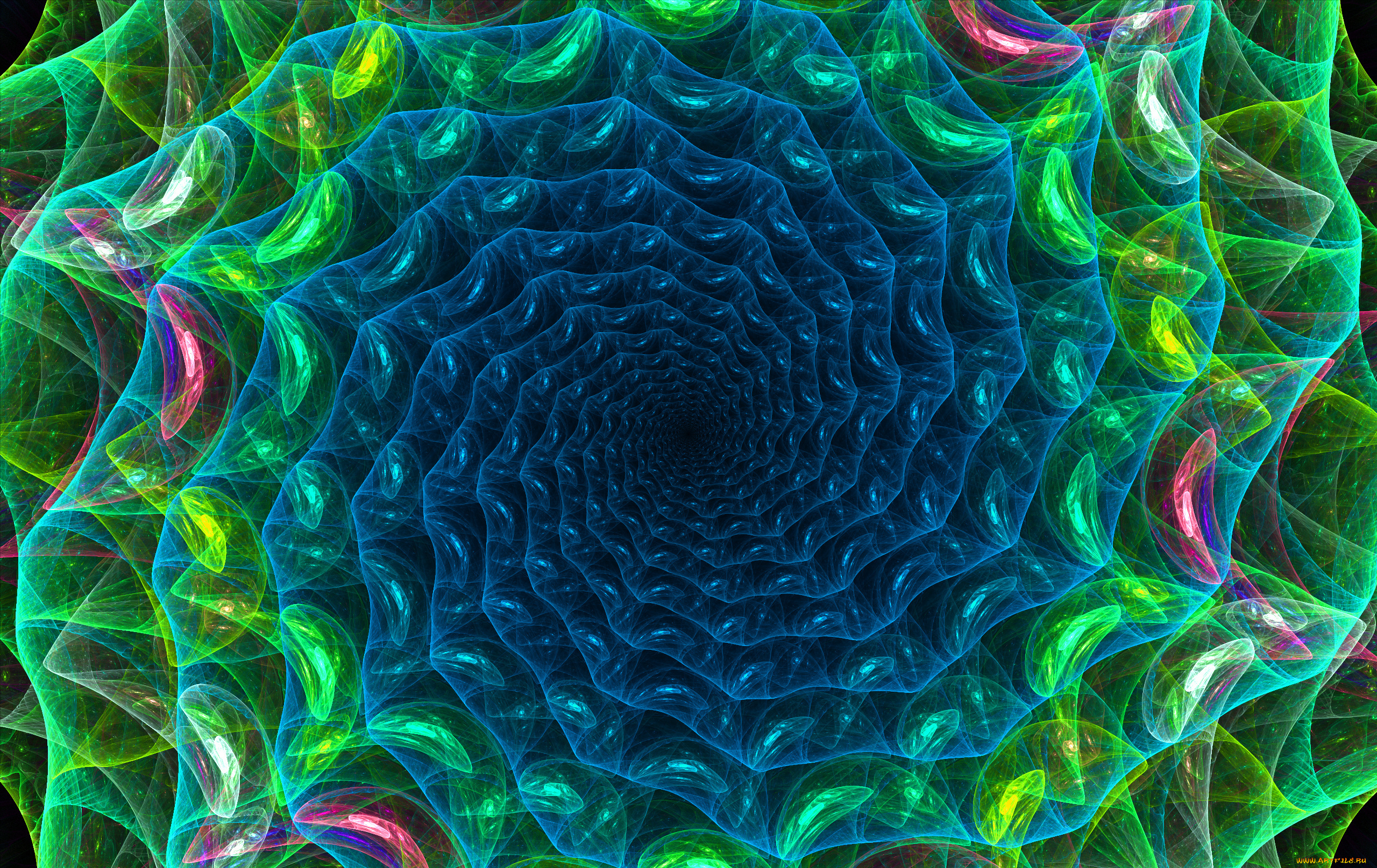 3д, графика, fractal, фракталы, цвета, узор