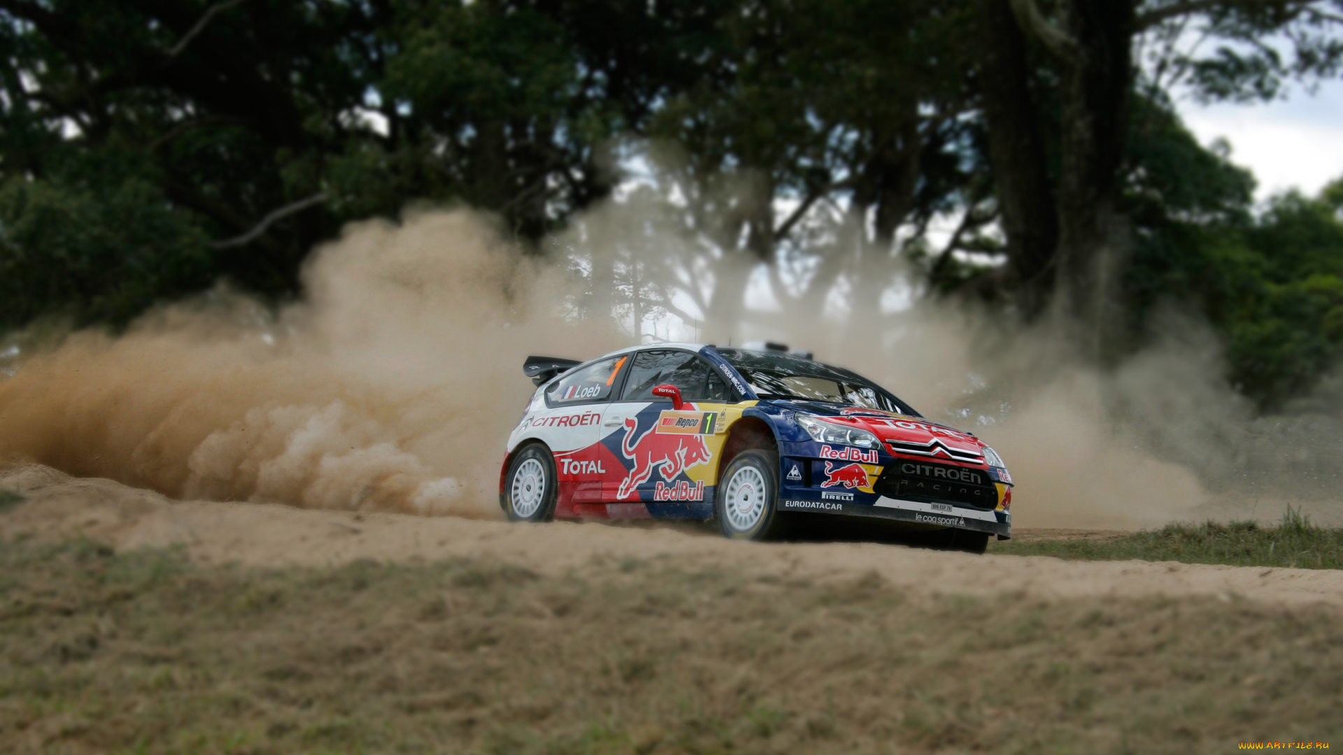 спорт, авторалли, loeb, машина, размытие, tilt-shift, ралли, wrc, rally, ds3, citroen