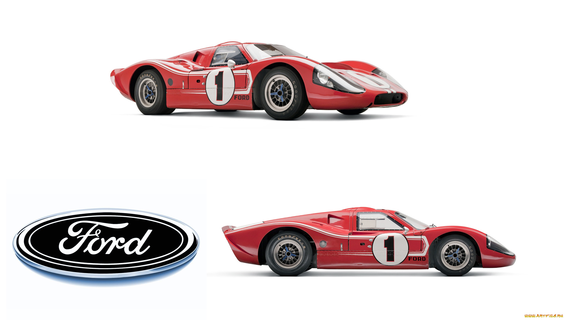 автомобили, ford, logo, red, gt40