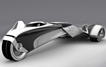 Картинка автомобили 3д футуристическая модель 3d concept