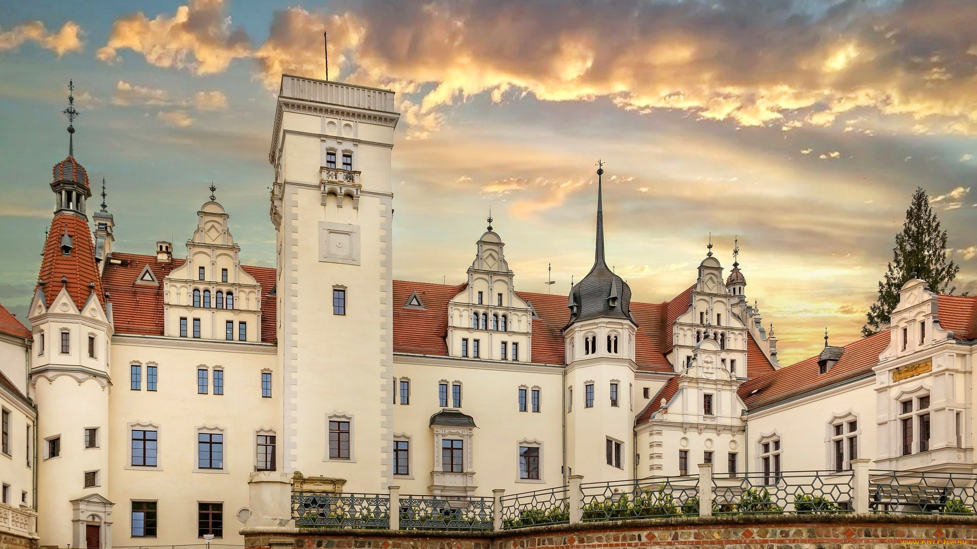 boitzenburg, castle, germany, города, замки, германии, boitzenburg, castle