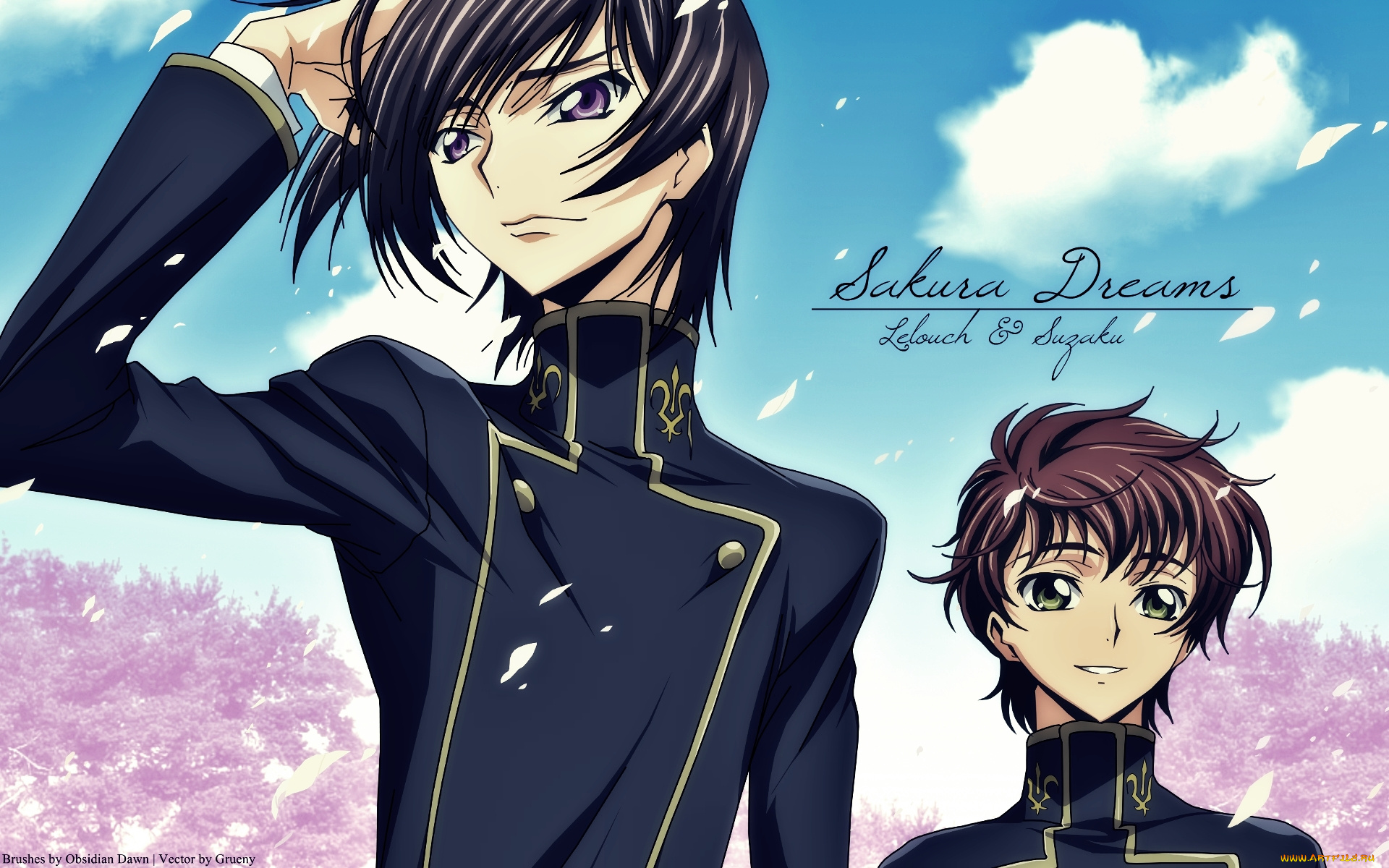 аниме, code, geass