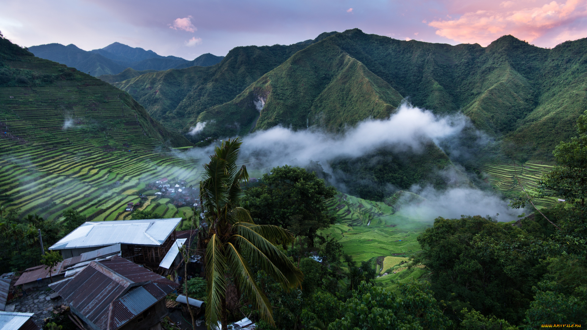 природа, горы, филиппины