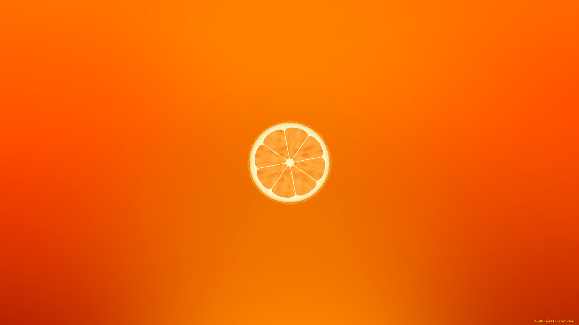 рисованные, минимализм, фрукт, orange, апельсин