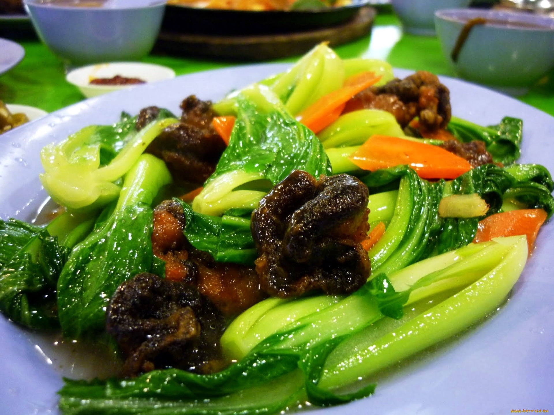 еда, овощи, китайская, кухня