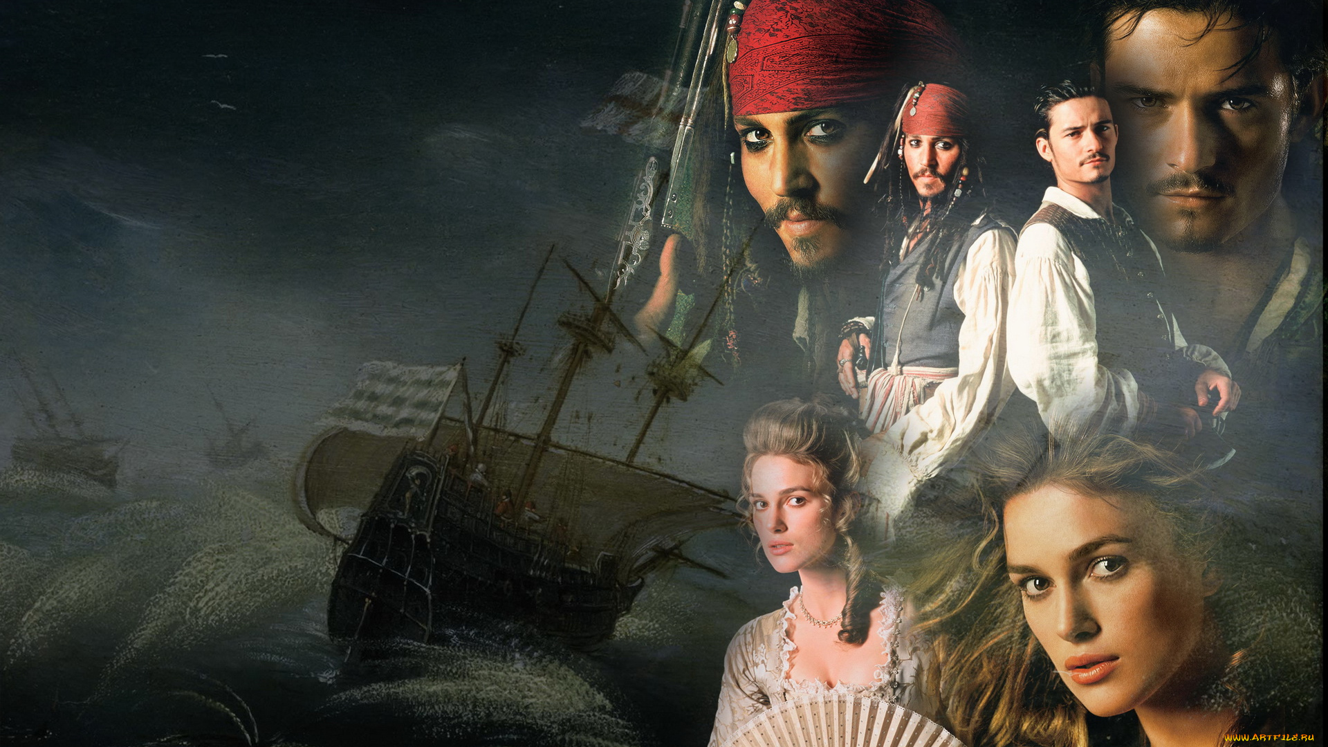 кино, фильмы, pirates, of, the, caribbean