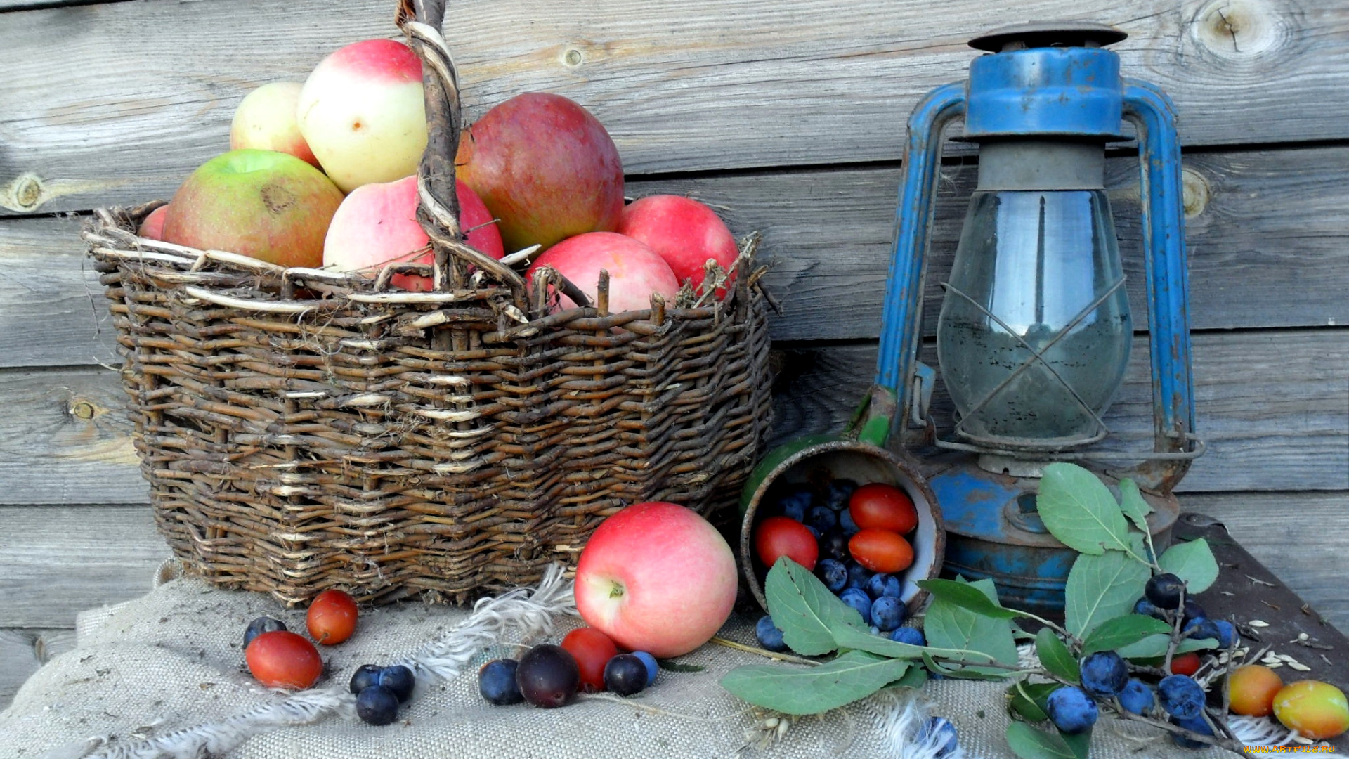 еда, фрукты, , ягоды, лампа, яблоки, сливы