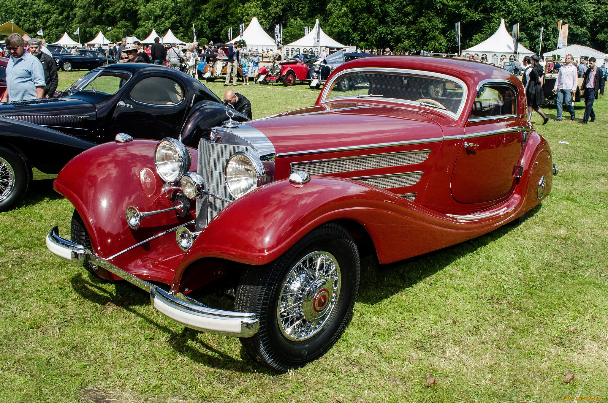 mercedes-benz, 540, k, spezial, coupe, 1936, автомобили, выставки, и, уличные, фото, выставка, автошоу, ретро, история