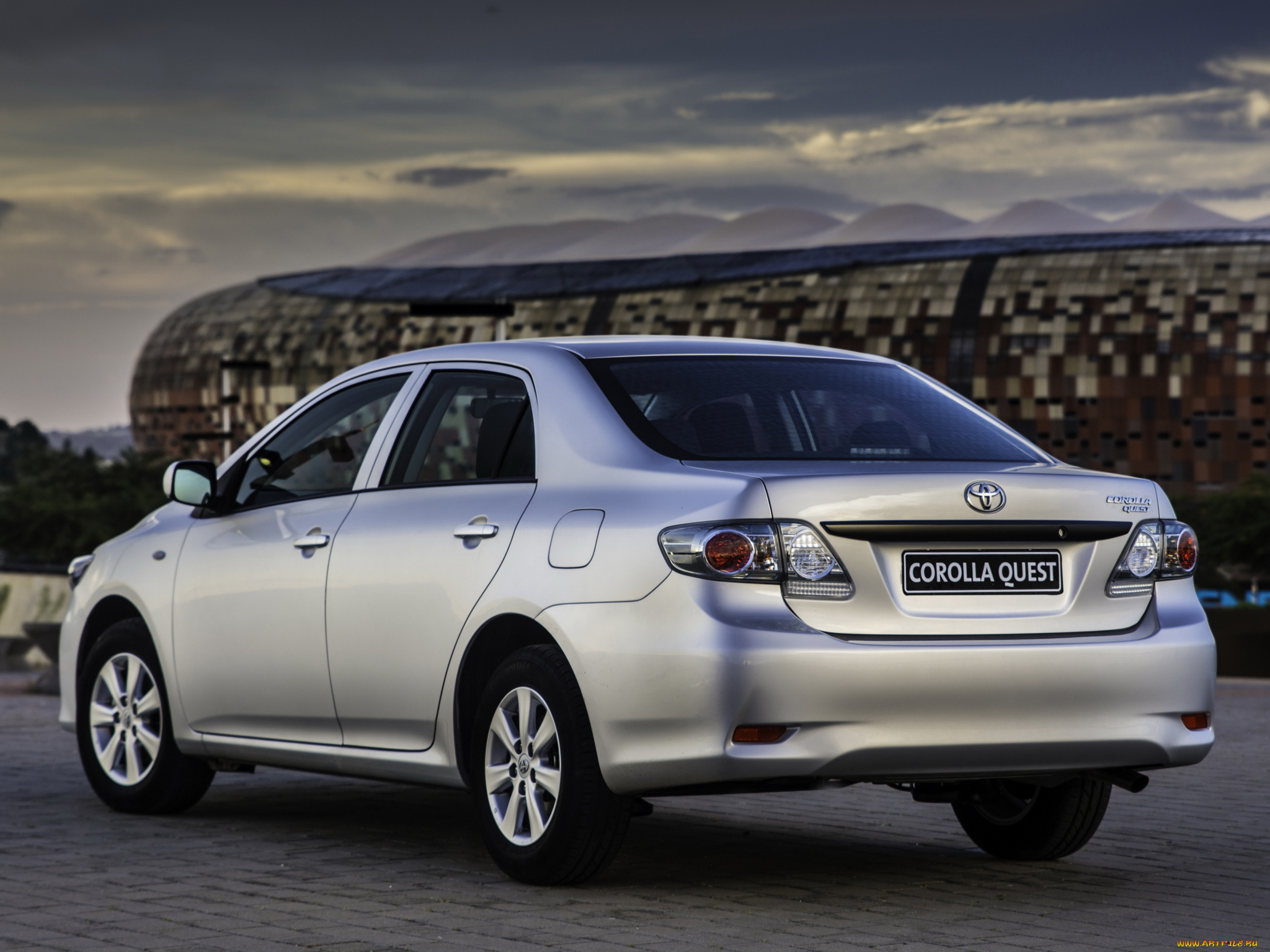 автомобили, toyota, светлая, 2014г, quest, corolla