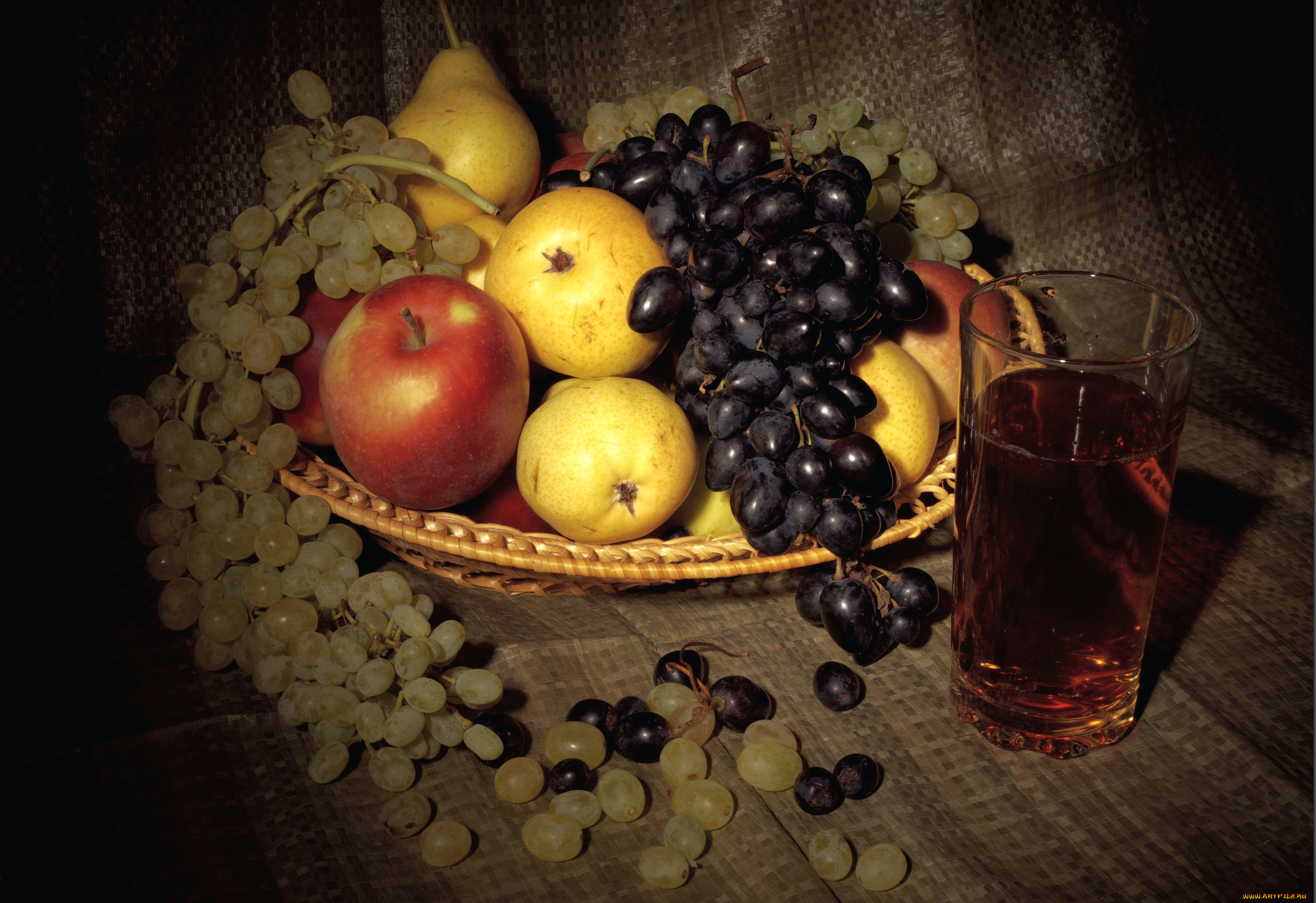 еда, фрукты, , ягоды, яблоки, груши, виноград, сок