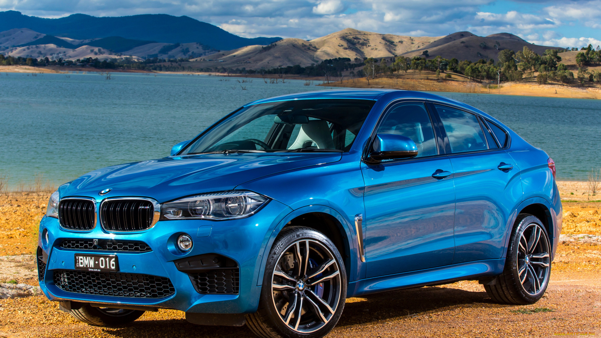 2015, bmw, x6, m, , f16, автомобили, bmw, металлик, тюнинг, голубой