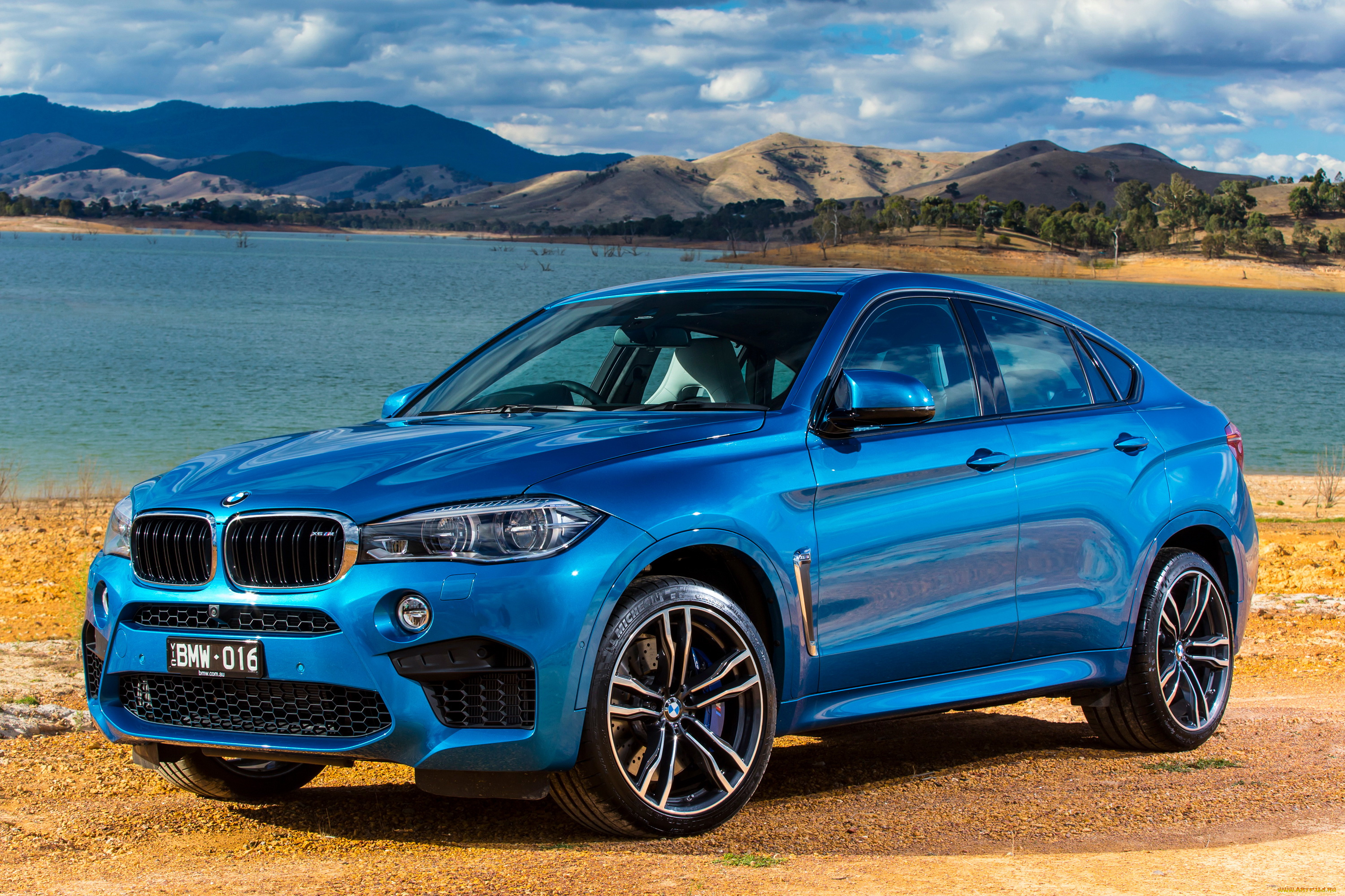 2015, bmw, x6, m, , f16, автомобили, bmw, металлик, тюнинг, голубой