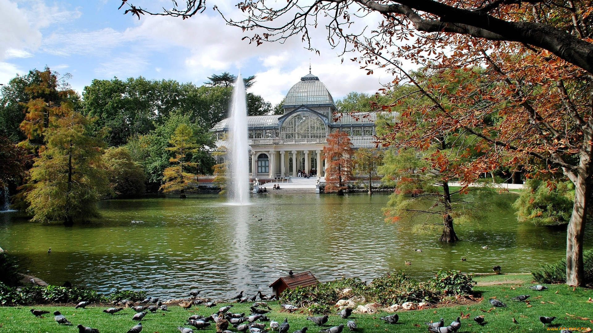 palacio, de, cristal, города, мадрид, , испания, palacio, de, cristal