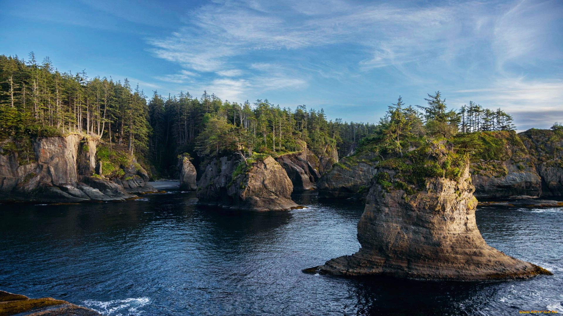 cape, flattery, olympic, national, park, washington, природа, побережье, cape, flattery, olympic, national, park