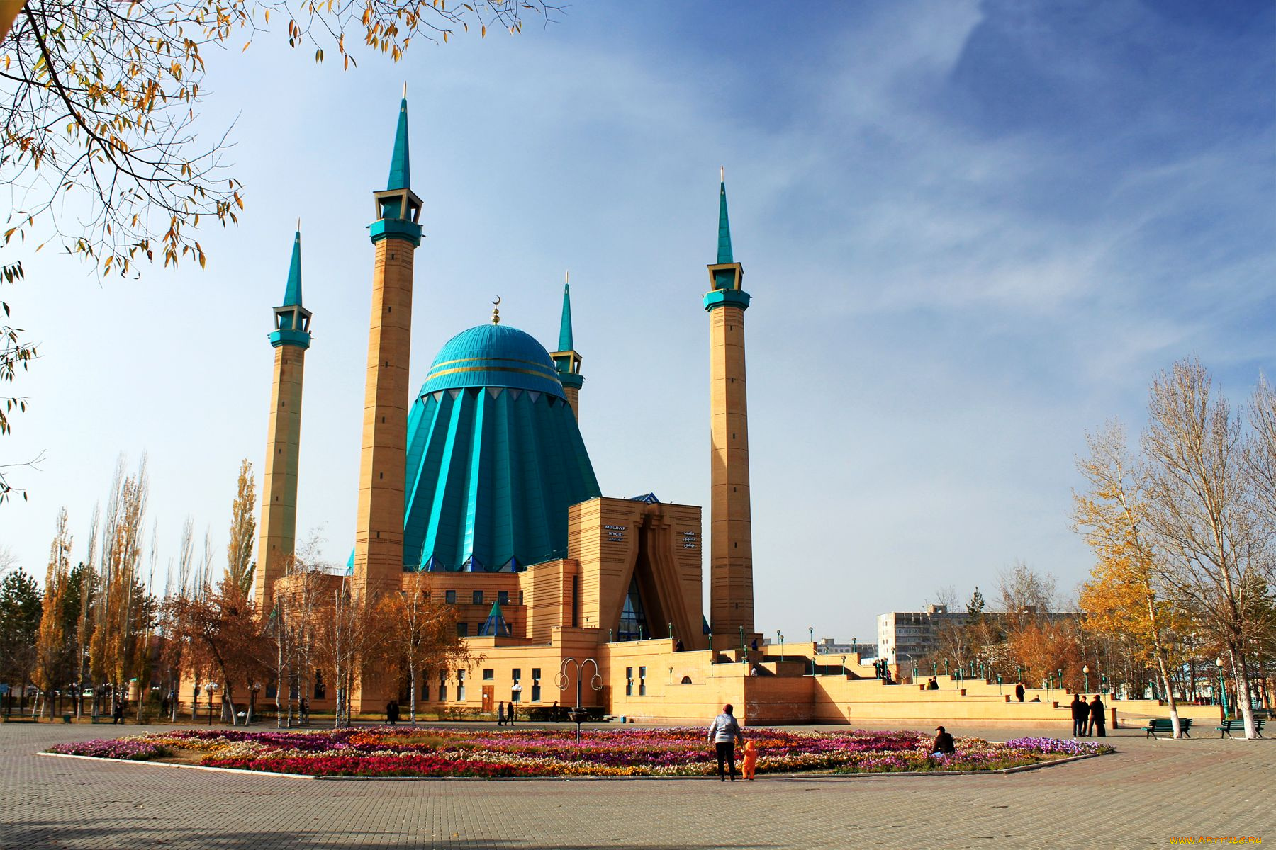 павлодар, казахстан, города, мечети, медресе, минареты, мечеть
