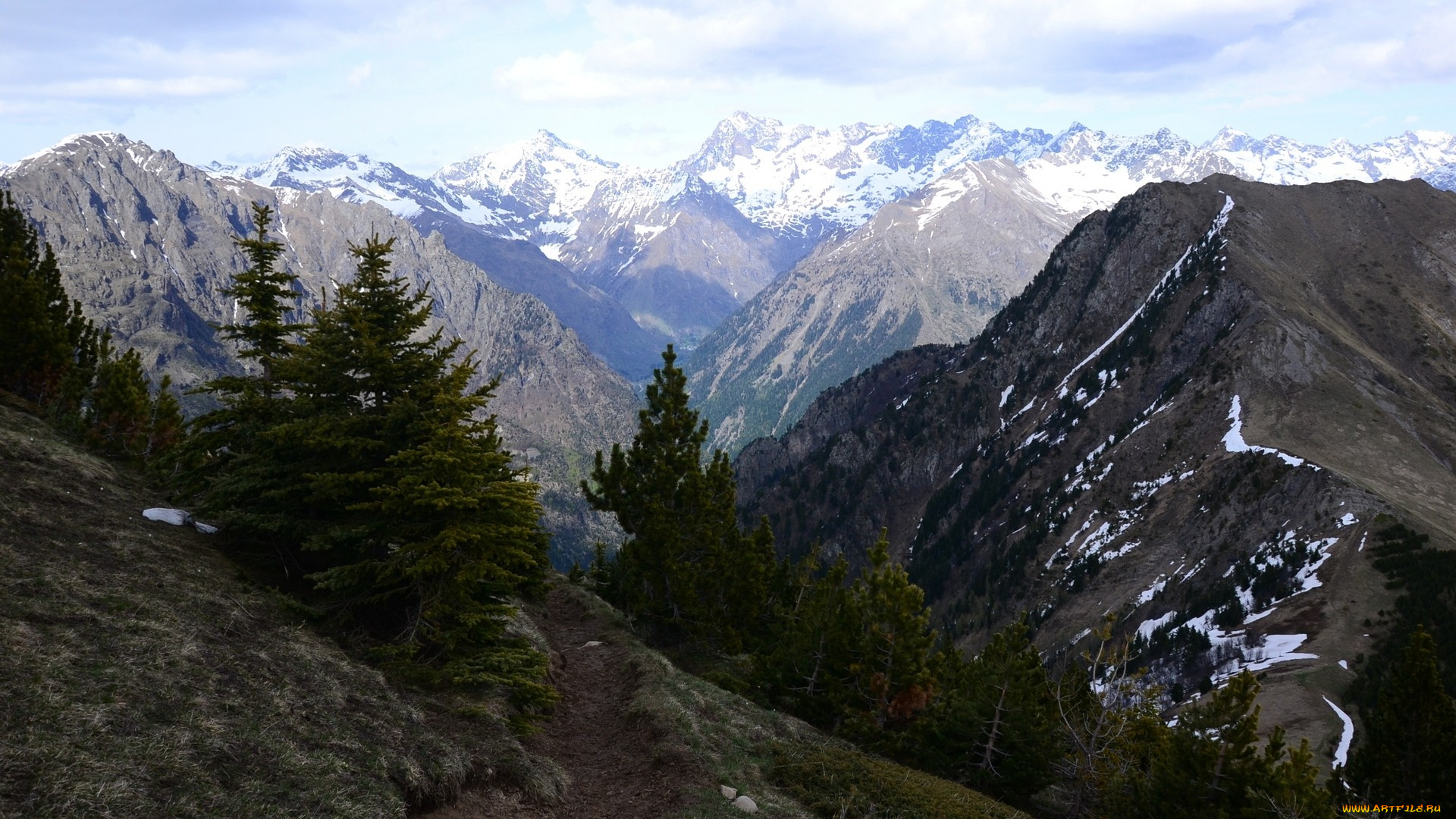 alpes, de, savoie, природа, горы, альпы