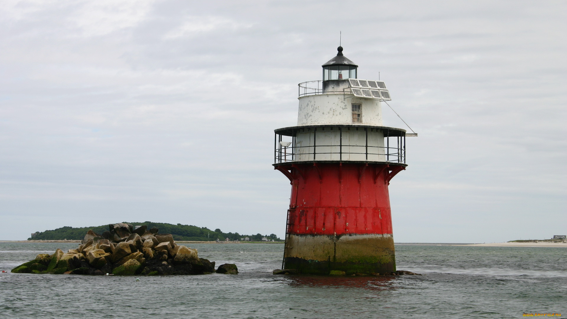 природа, маяки, island, harbor, duxbury, pier, lighthouse, plymouth, usa