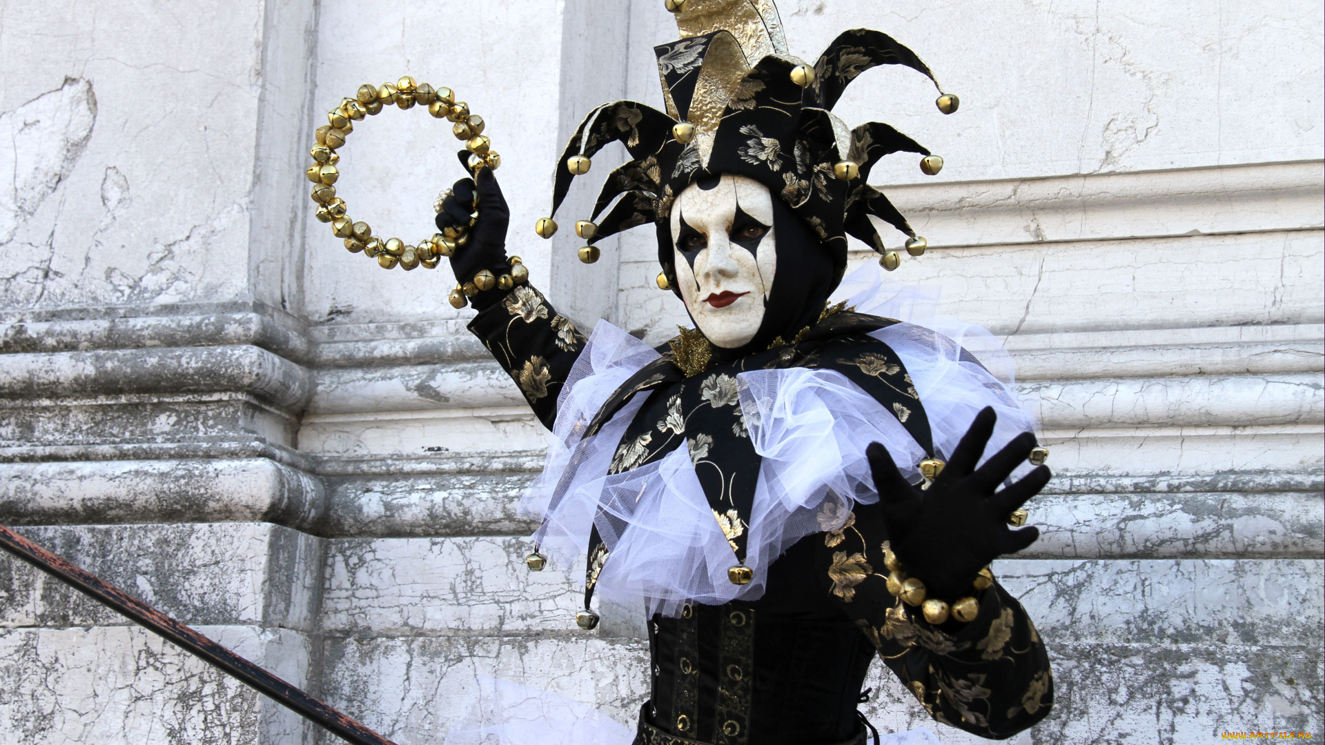 разное, маски, карнавальные, костюмы, шут, карнавал, венеция