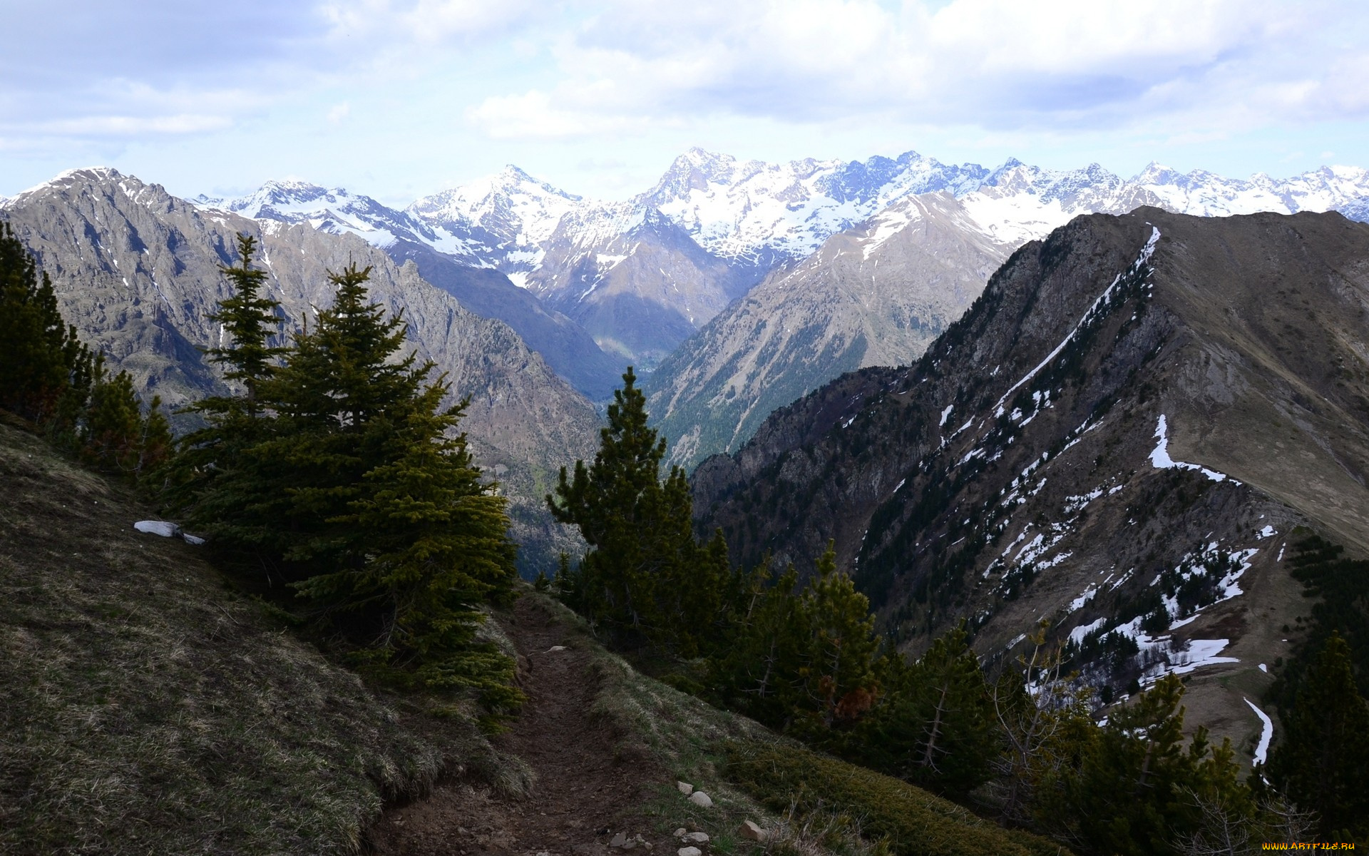 alpes, de, savoie, природа, горы, альпы