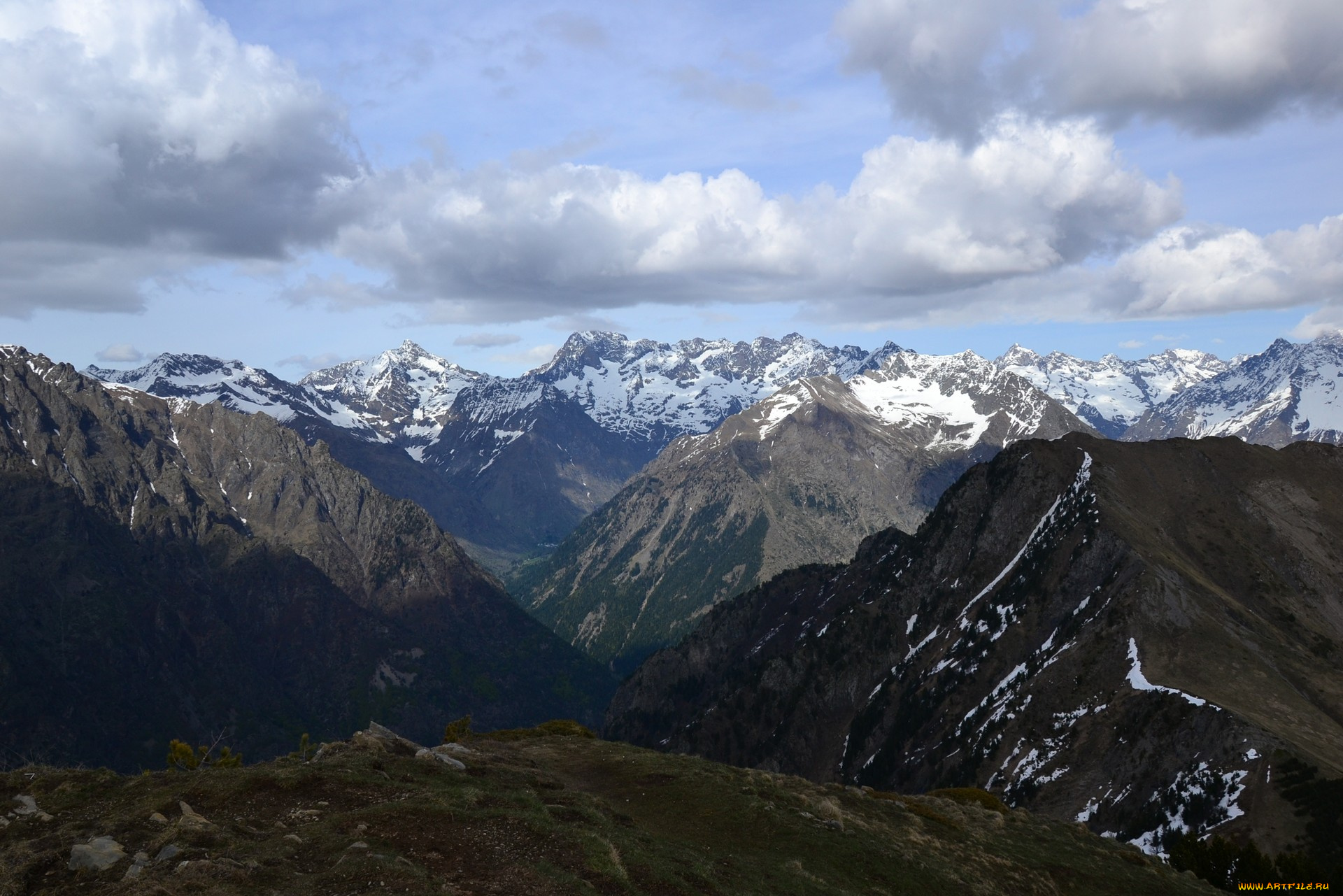 alpes, de, savoie, природа, горы, альпы