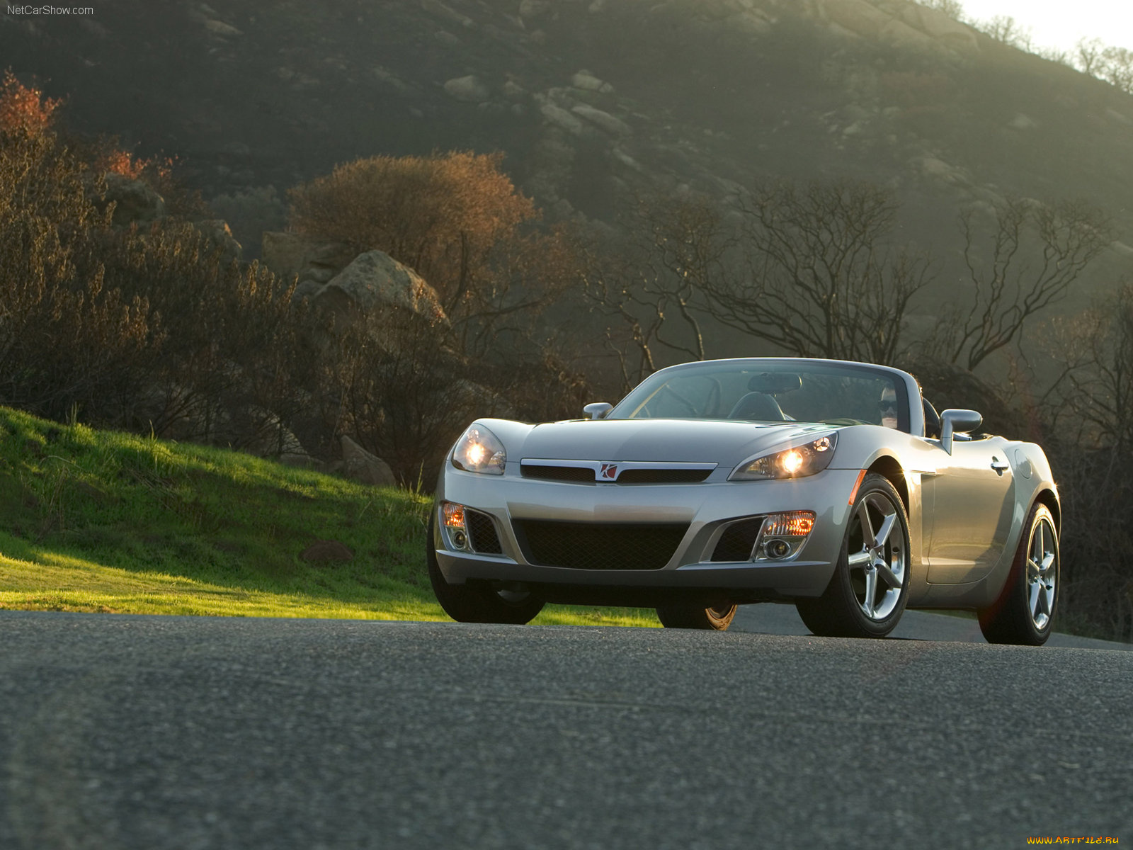 2007, saturn, sky, red, line, автомобили