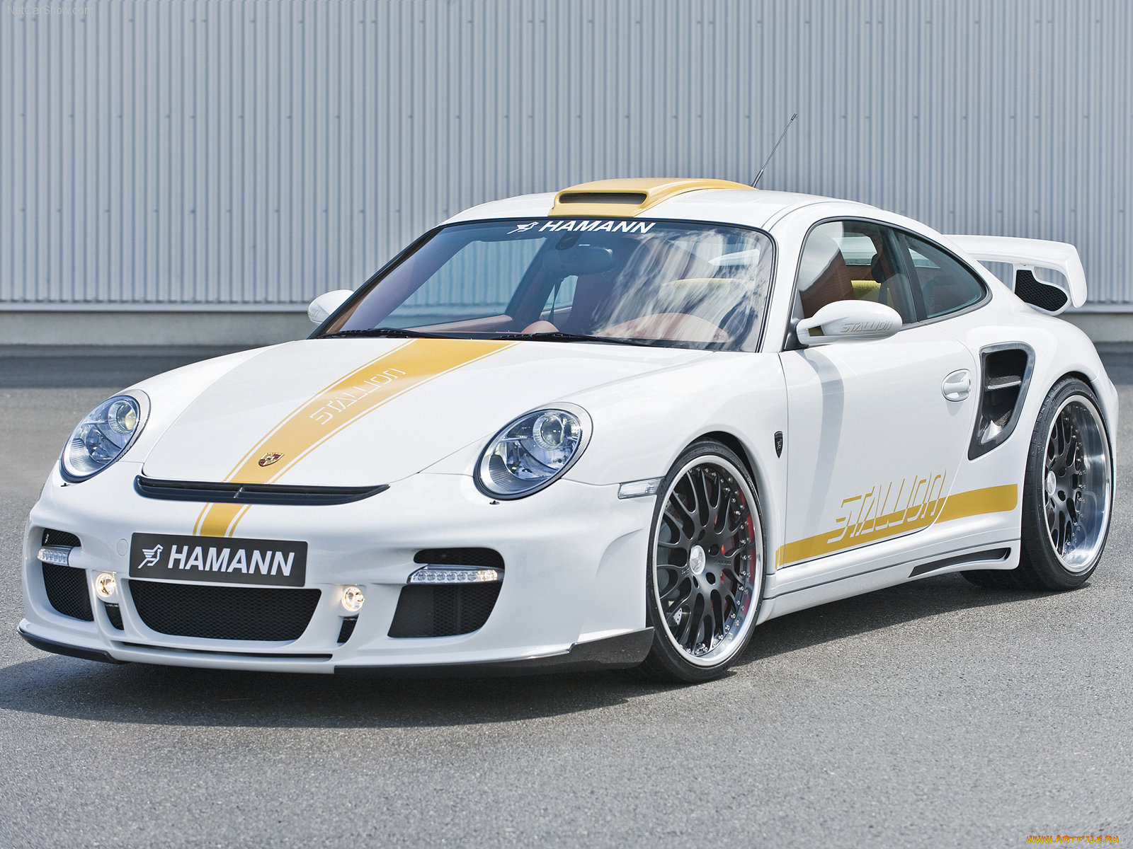 hamann, porsche, 911, turbo, stallion, 2008, автомобили