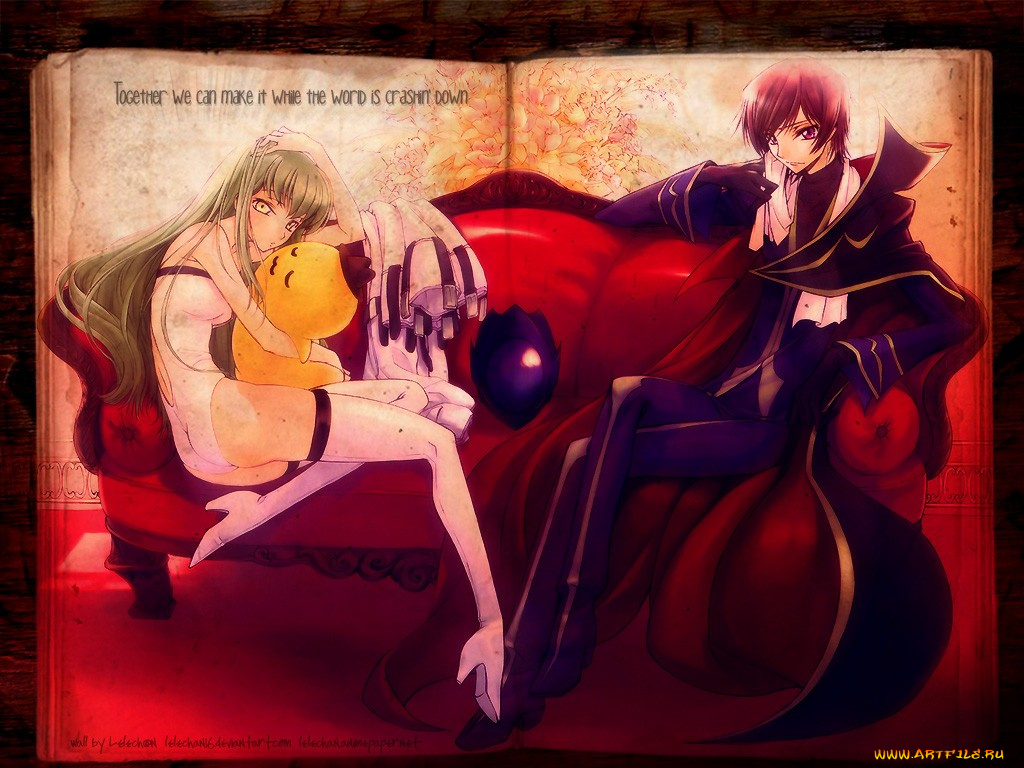 аниме, code, geass