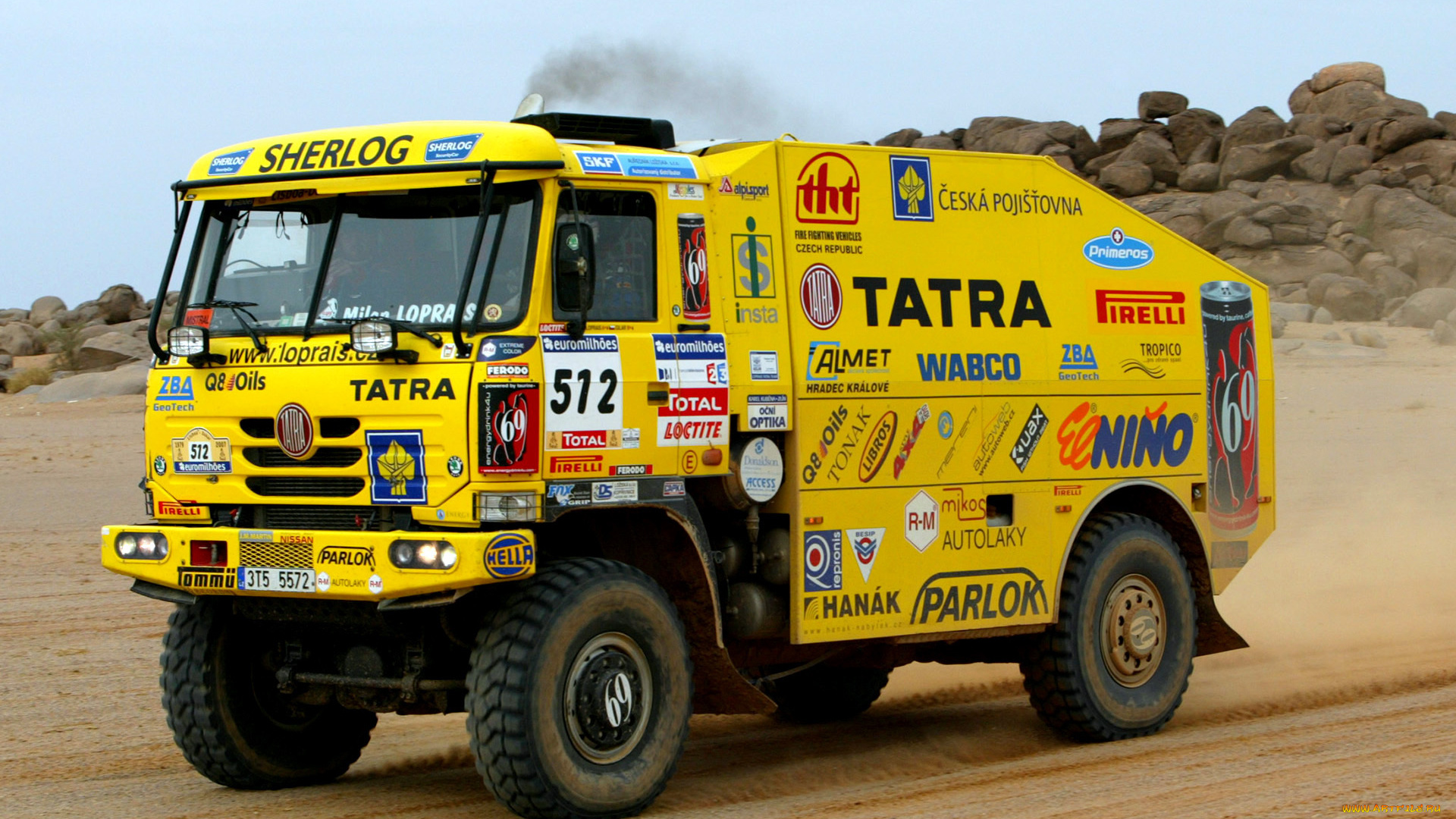 спорт, авторалли, dakar, 4x4, rally, truck, t815, tatra