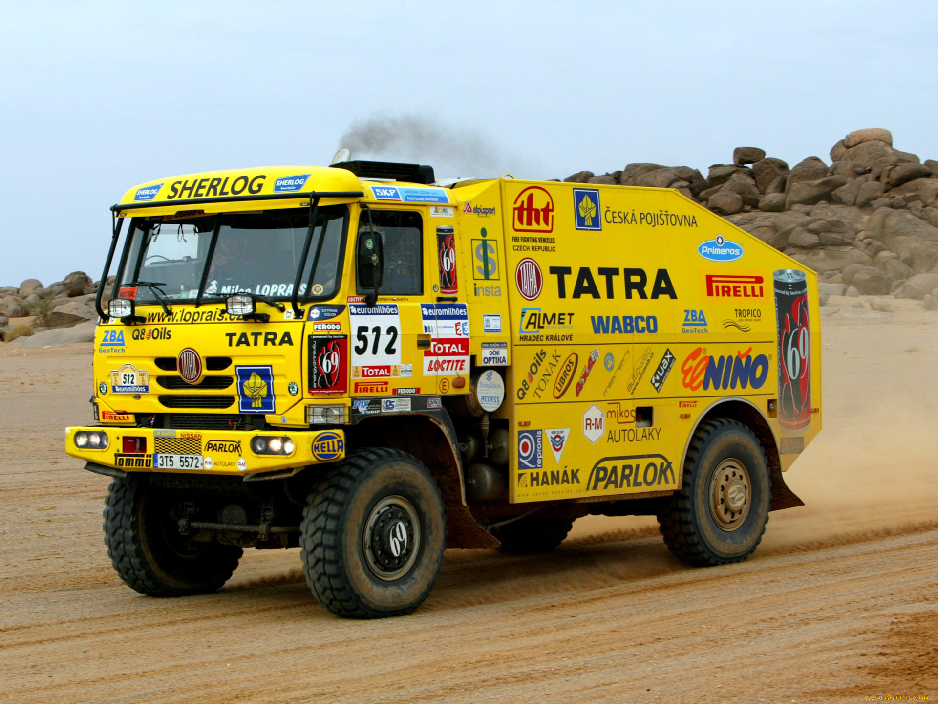 спорт, авторалли, dakar, 4x4, rally, truck, t815, tatra