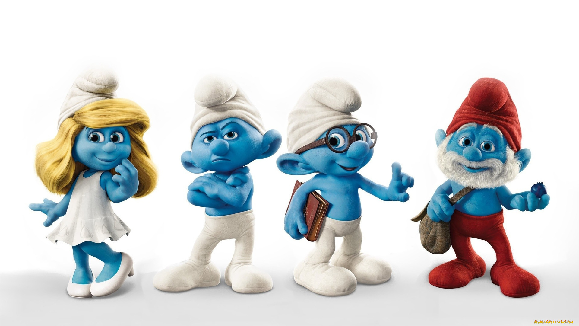 мультфильмы, the, smurfs, , 2