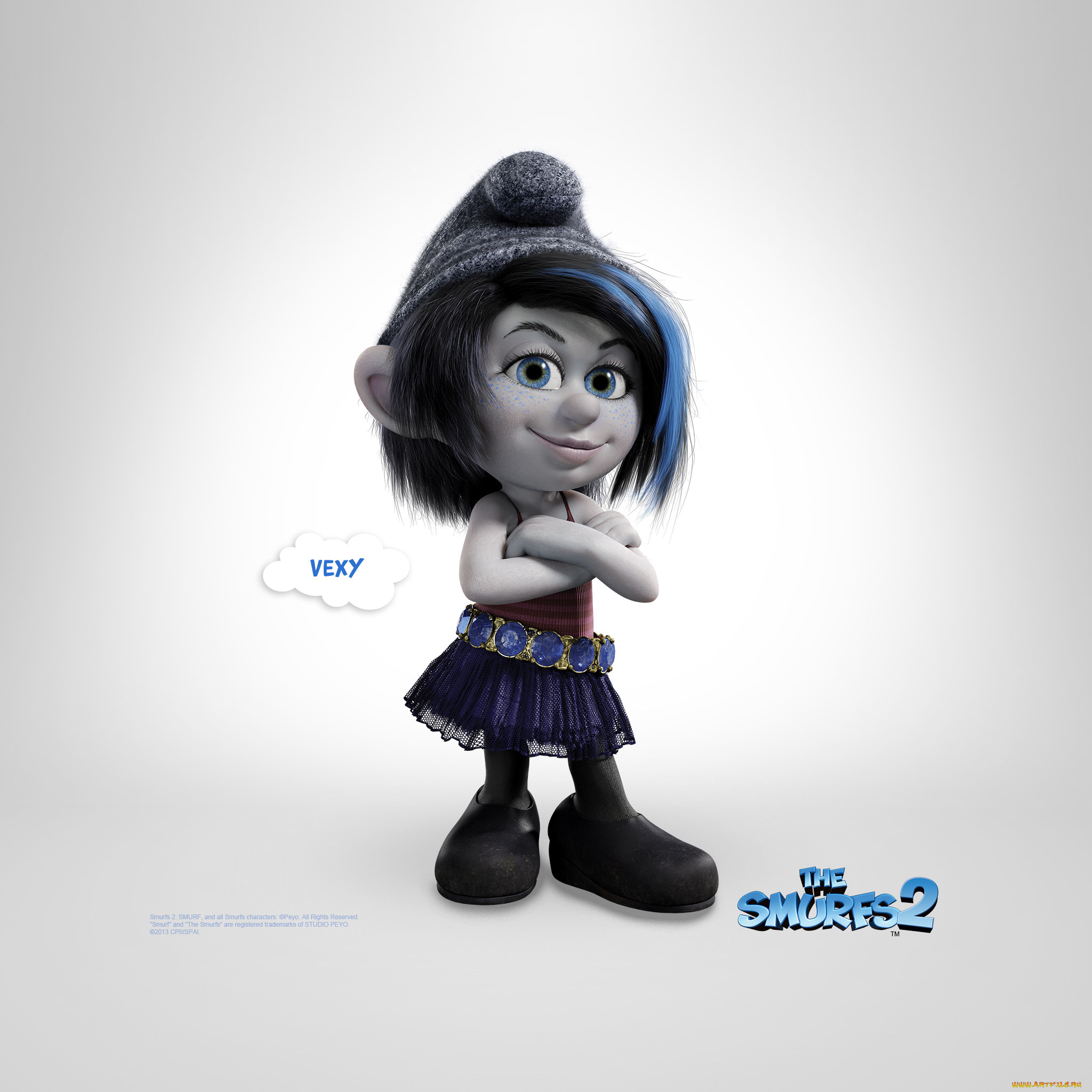 мультфильмы, the, smurfs, 2