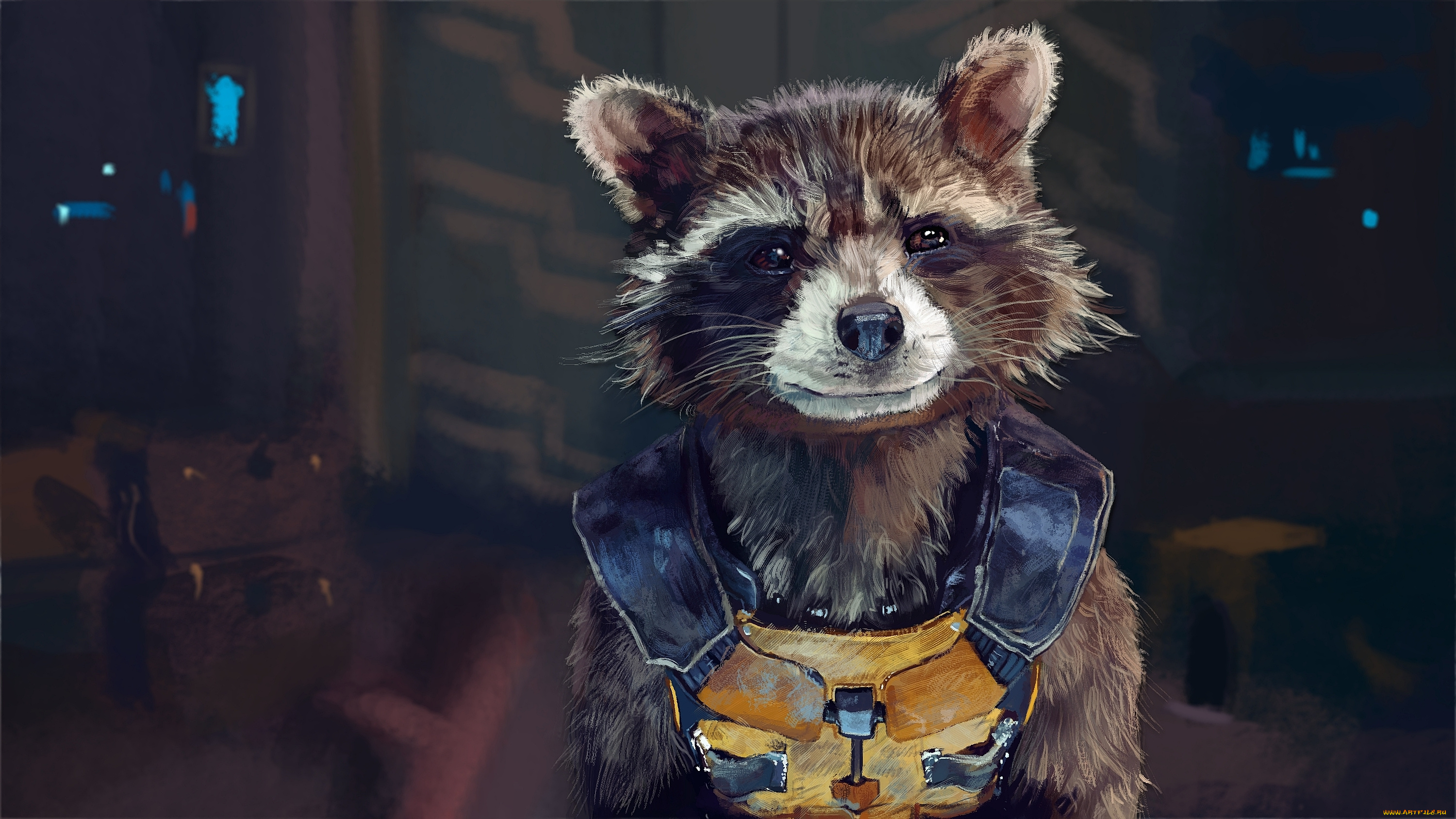 рисованное, кино, rocket, guardians, of, the, galaxy, raccoon, енот