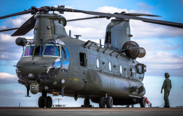 Картинка chinook авиация вертолёты вертушка
