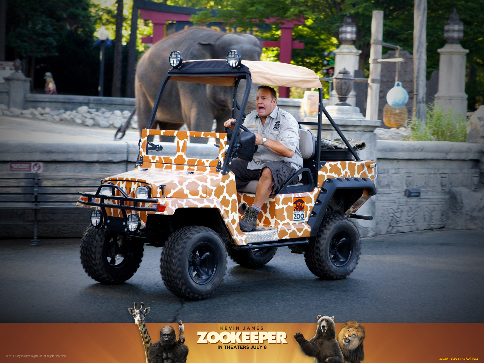 zookeeper, кино, фильмы, слон