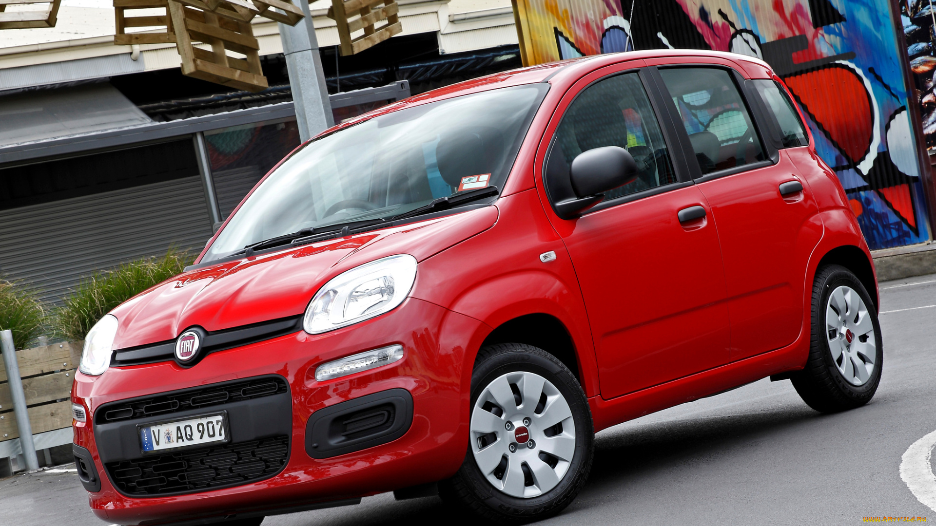 автомобили, fiat, panda, красный, 319, au-spec