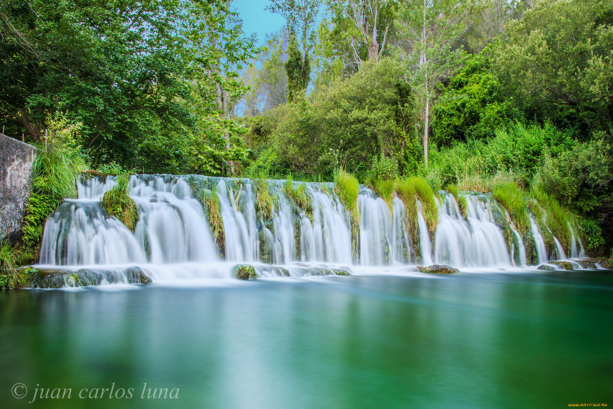 природа, водопады, водопад, поток, вода, листья, осень, waterfall, stream, water, leaves, autumn