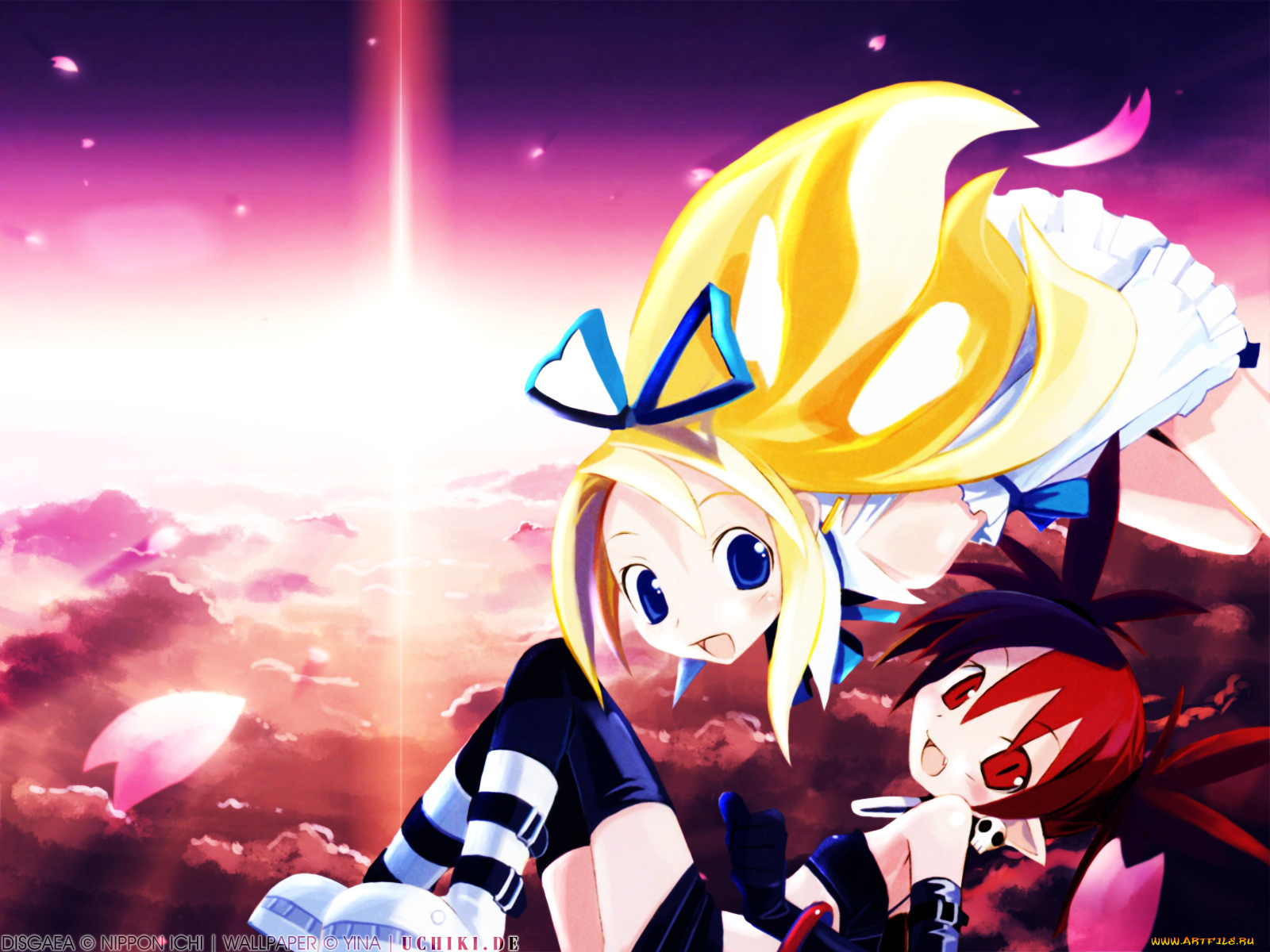 аниме, netherworld, battle, chronicle, disgaea